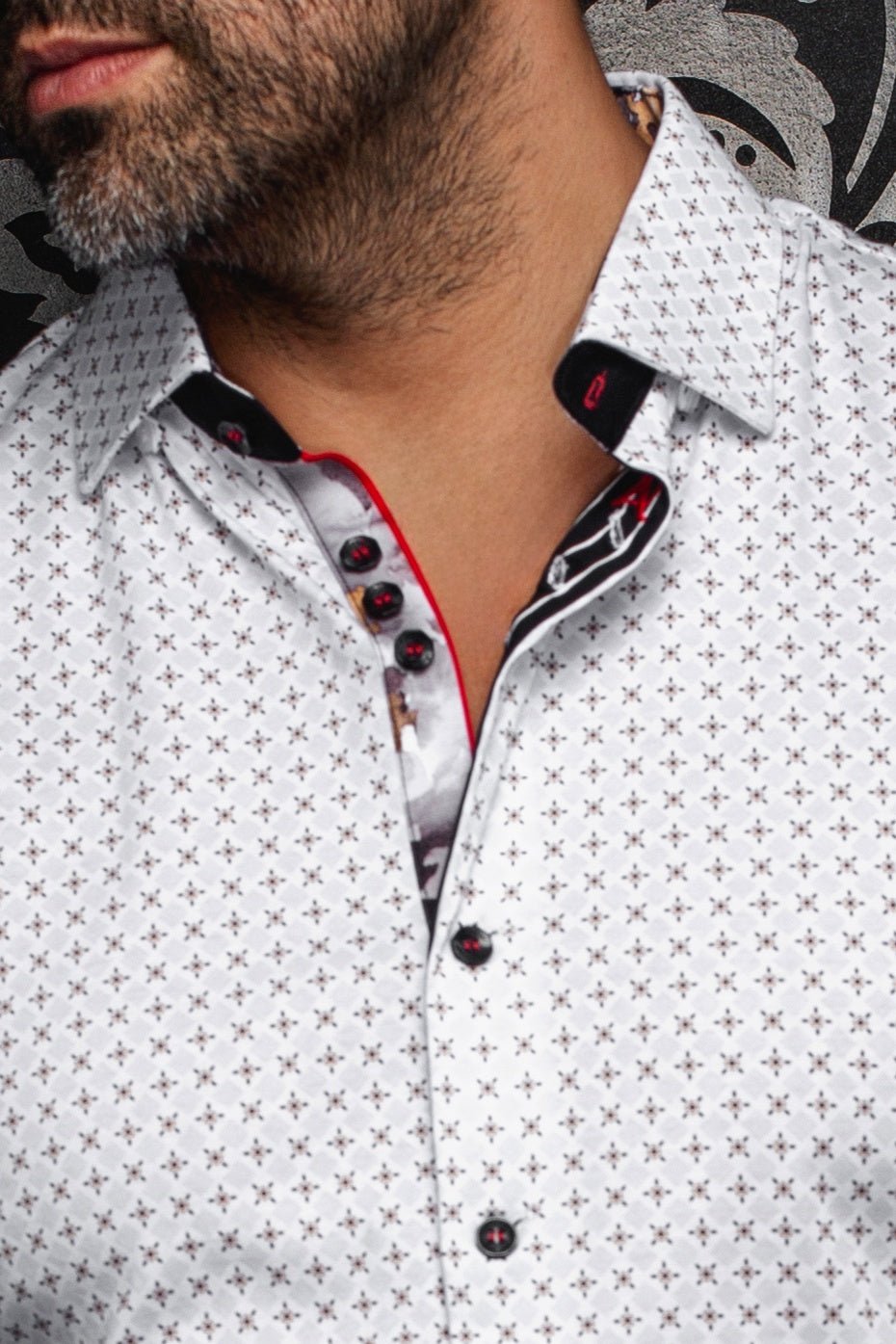 CHEMISE | GENESIS, White Gold - AU NOIR