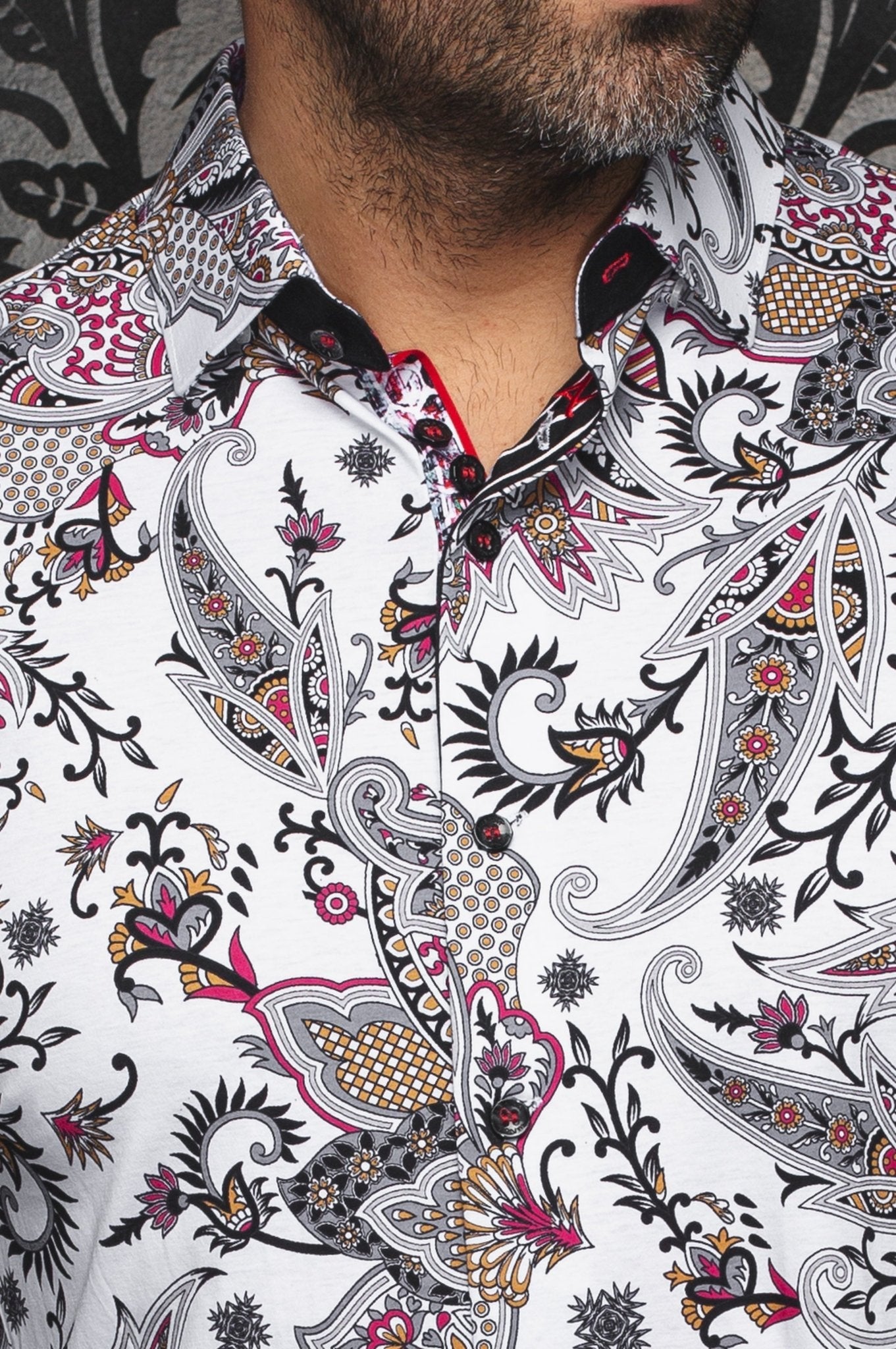 CHEMISE | HAINAN, White Multi - AU NOIR