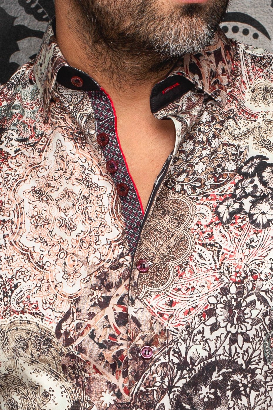 CHEMISE | INDORE, Stone - AU NOIR