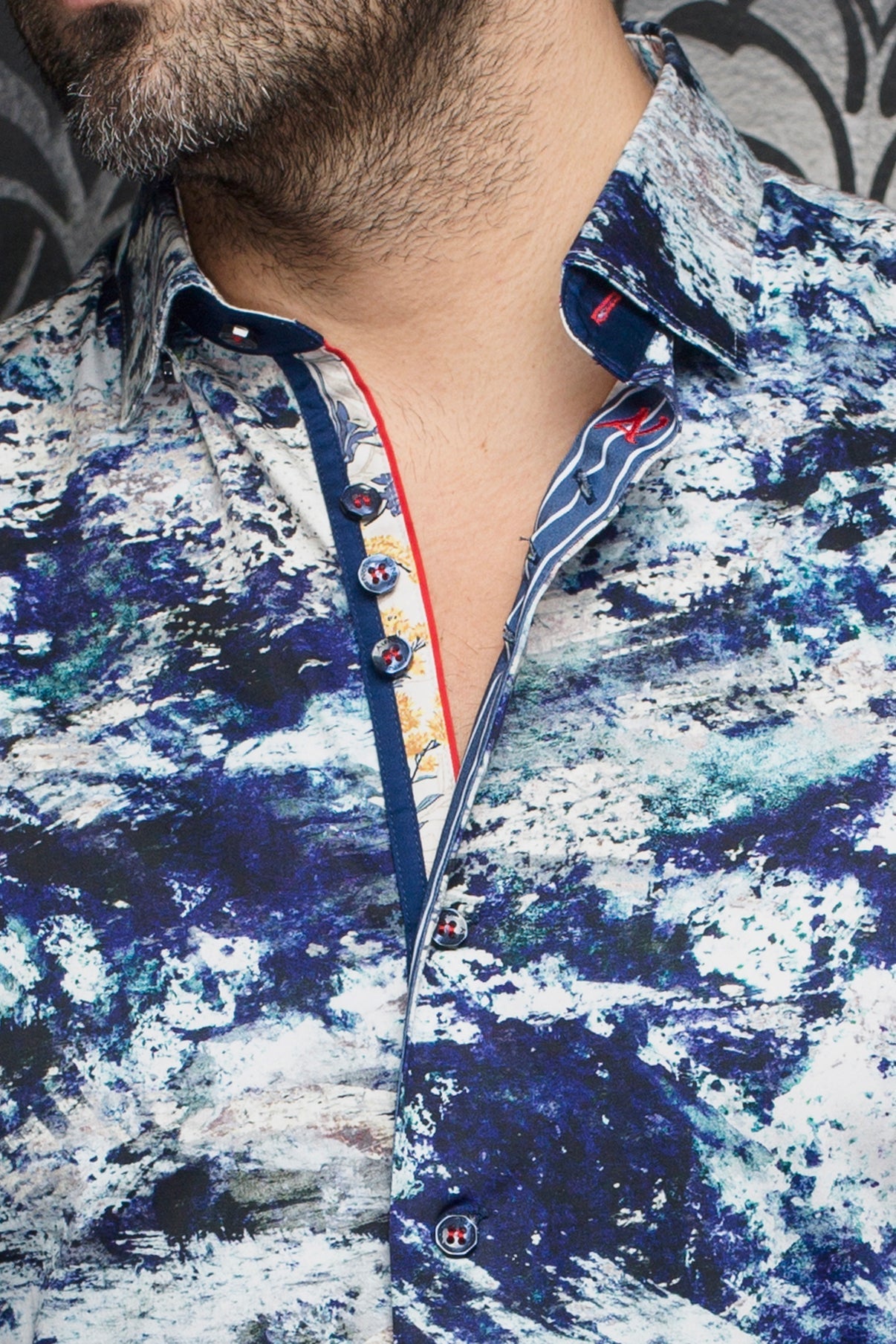 CHEMISE | MAGNANI, Indigo - AU NOIR