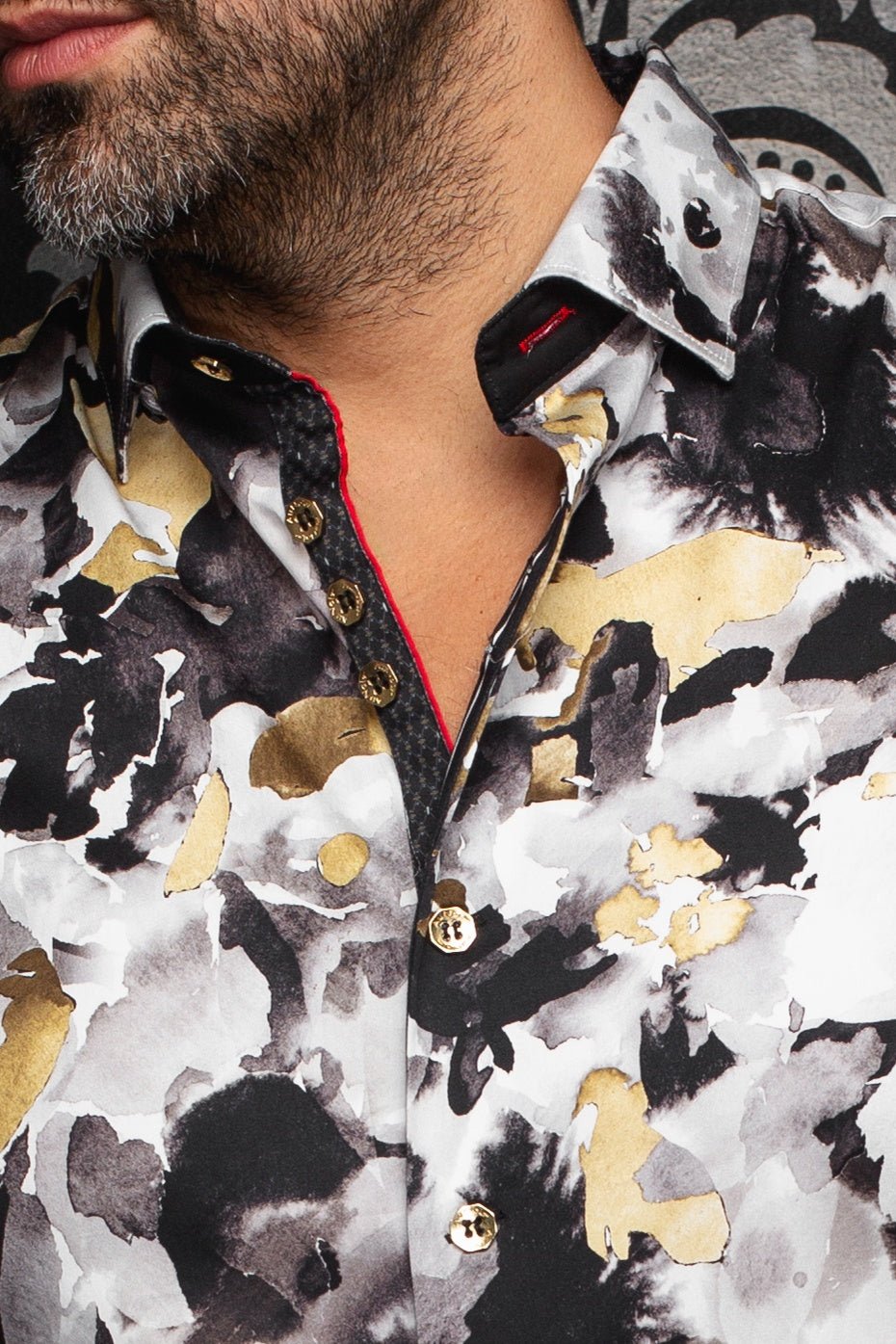 CHEMISE | MAGNUS, Gold - AU NOIR