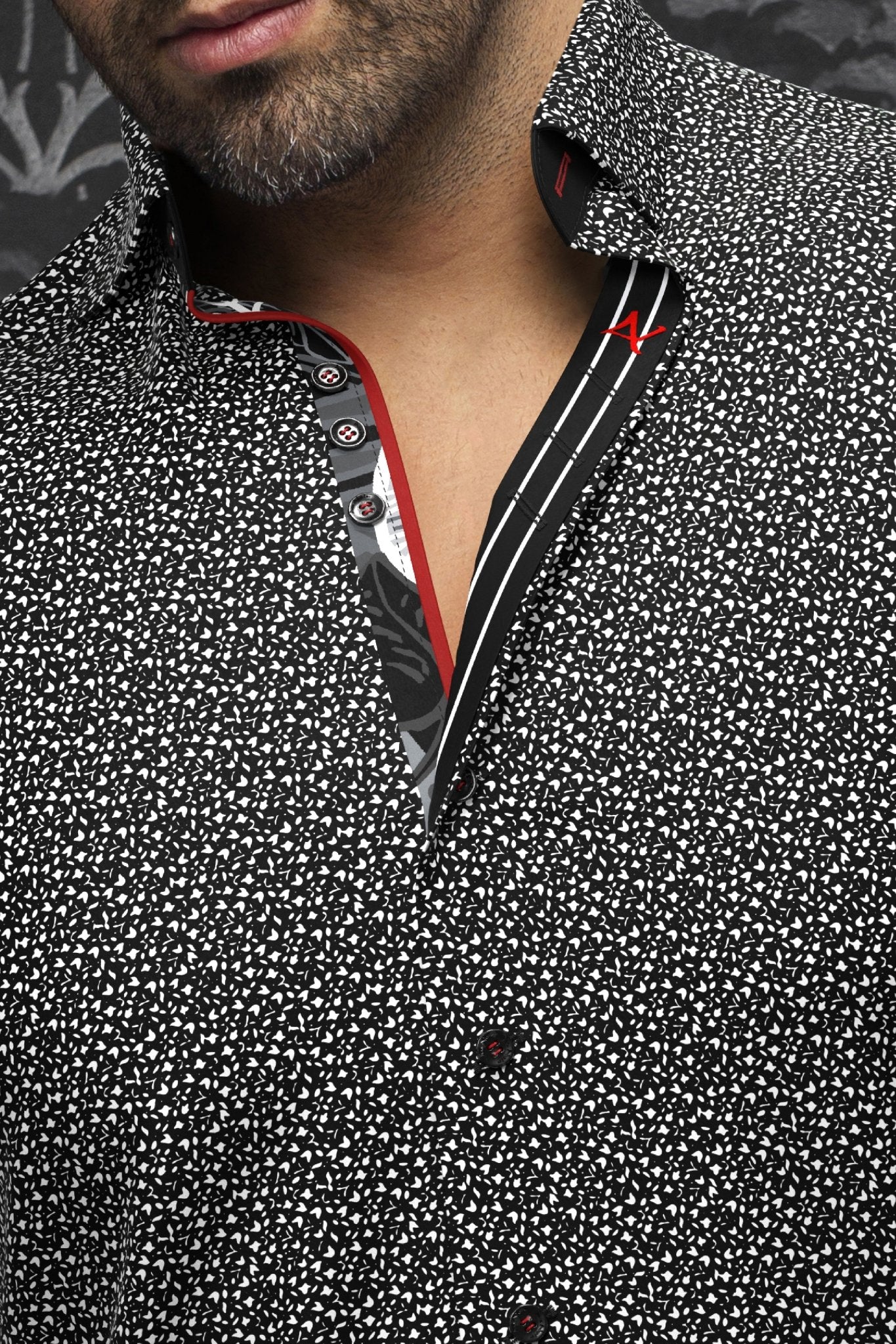 CHEMISE | MOZZI, Black - AU NOIR