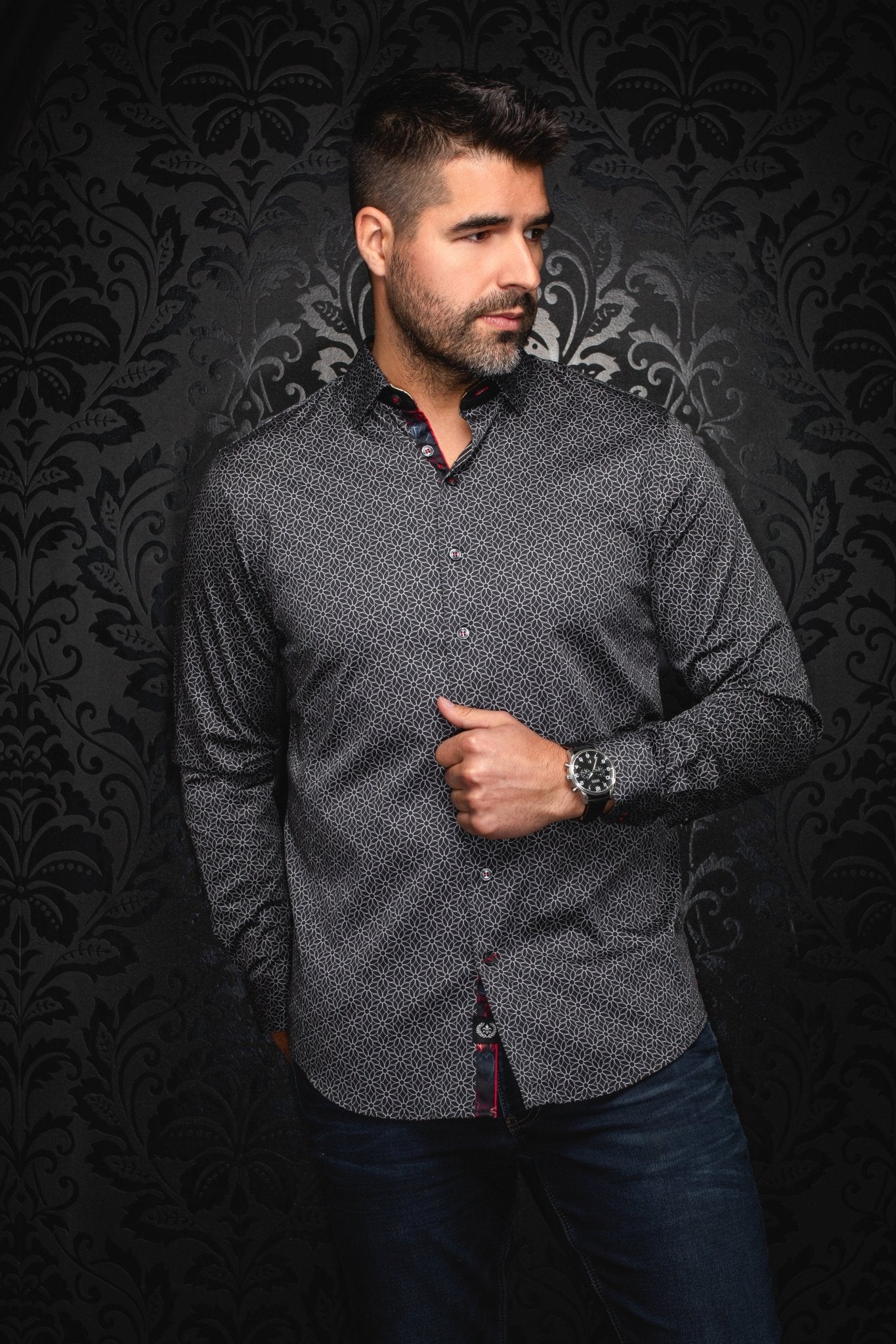 CHEMISE | NELUMBO, Black - AU NOIR