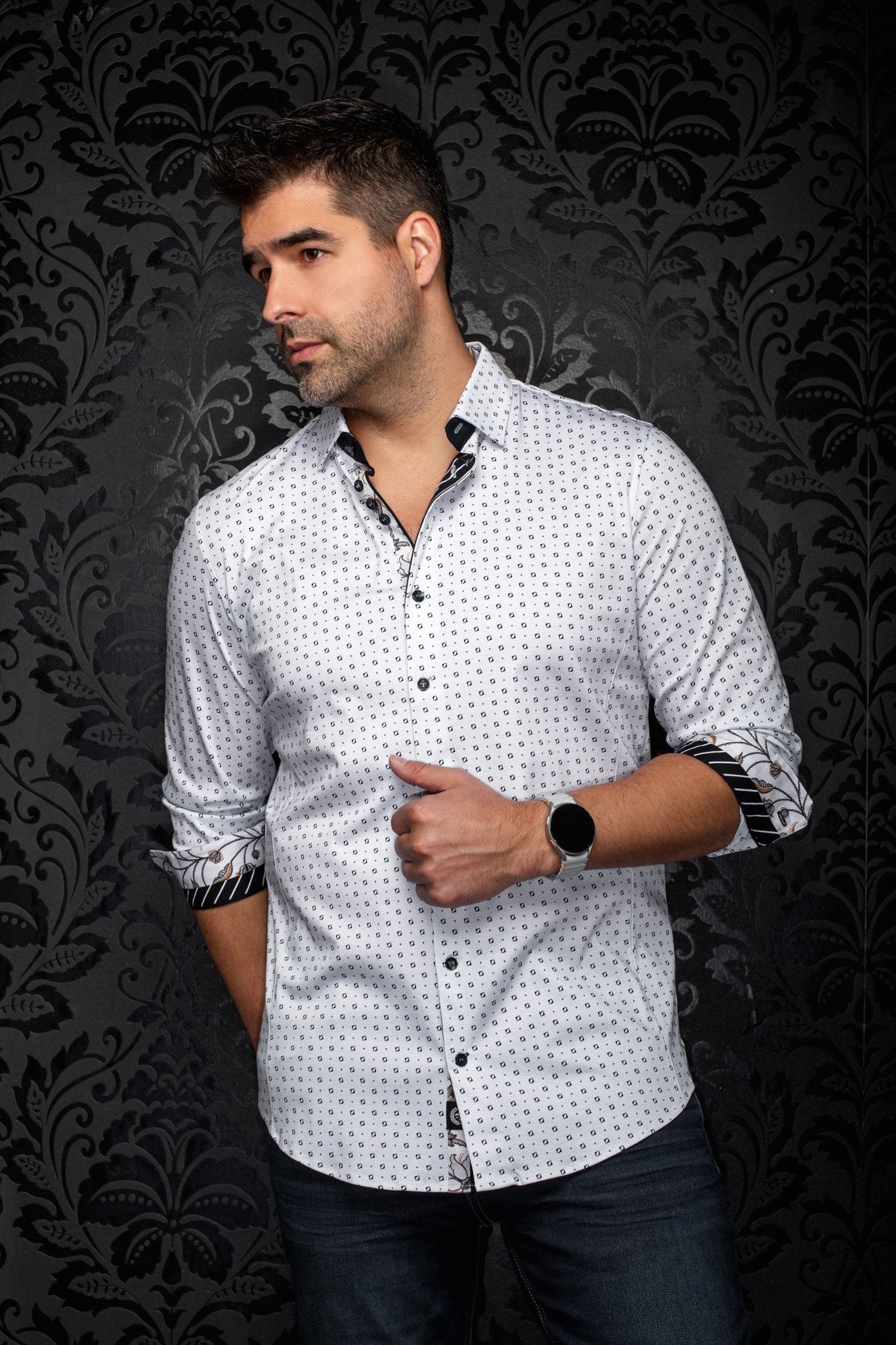 CHEMISE | PALERMO, White - AU NOIR