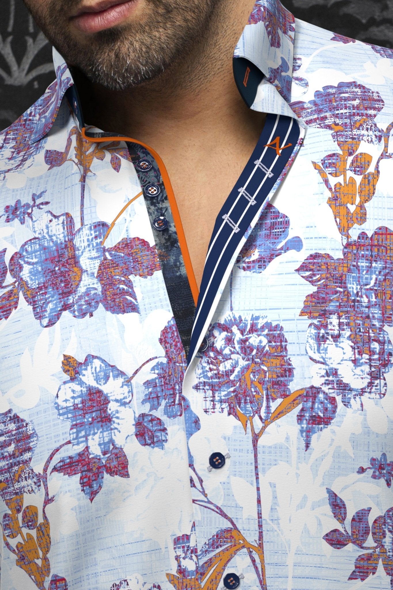 CHEMISE | PEYLON, Light Blue - AU NOIR