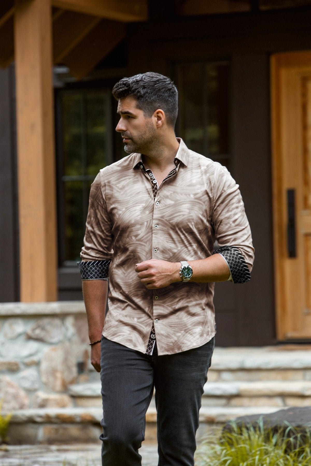 CHEMISE | SEINE, Stone - AU NOIR
