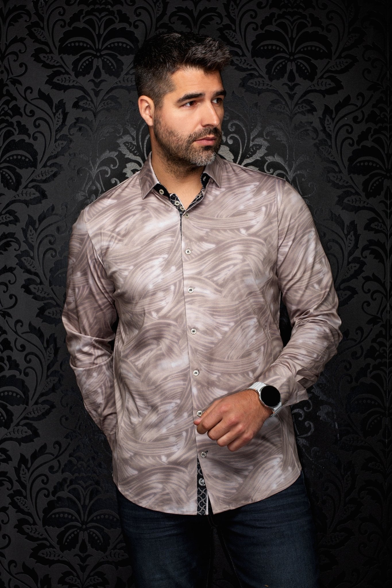 CHEMISE | SEINE, Stone - AU NOIR