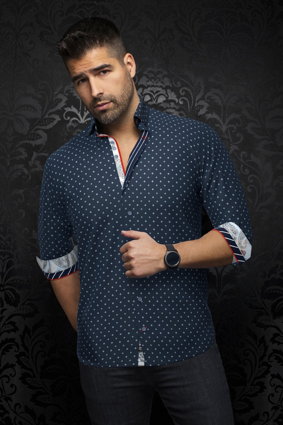 CHEMISE | STARSCREAM, Navy - AU NOIR