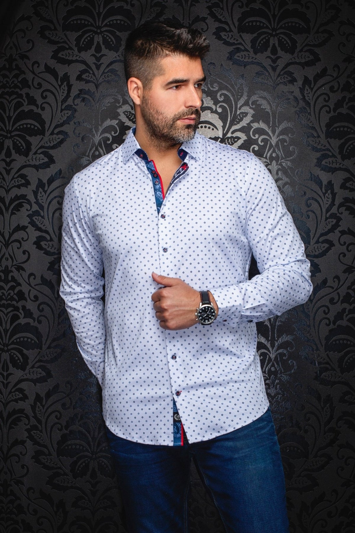 CHEMISE | STARSCREAM, White - AU NOIR