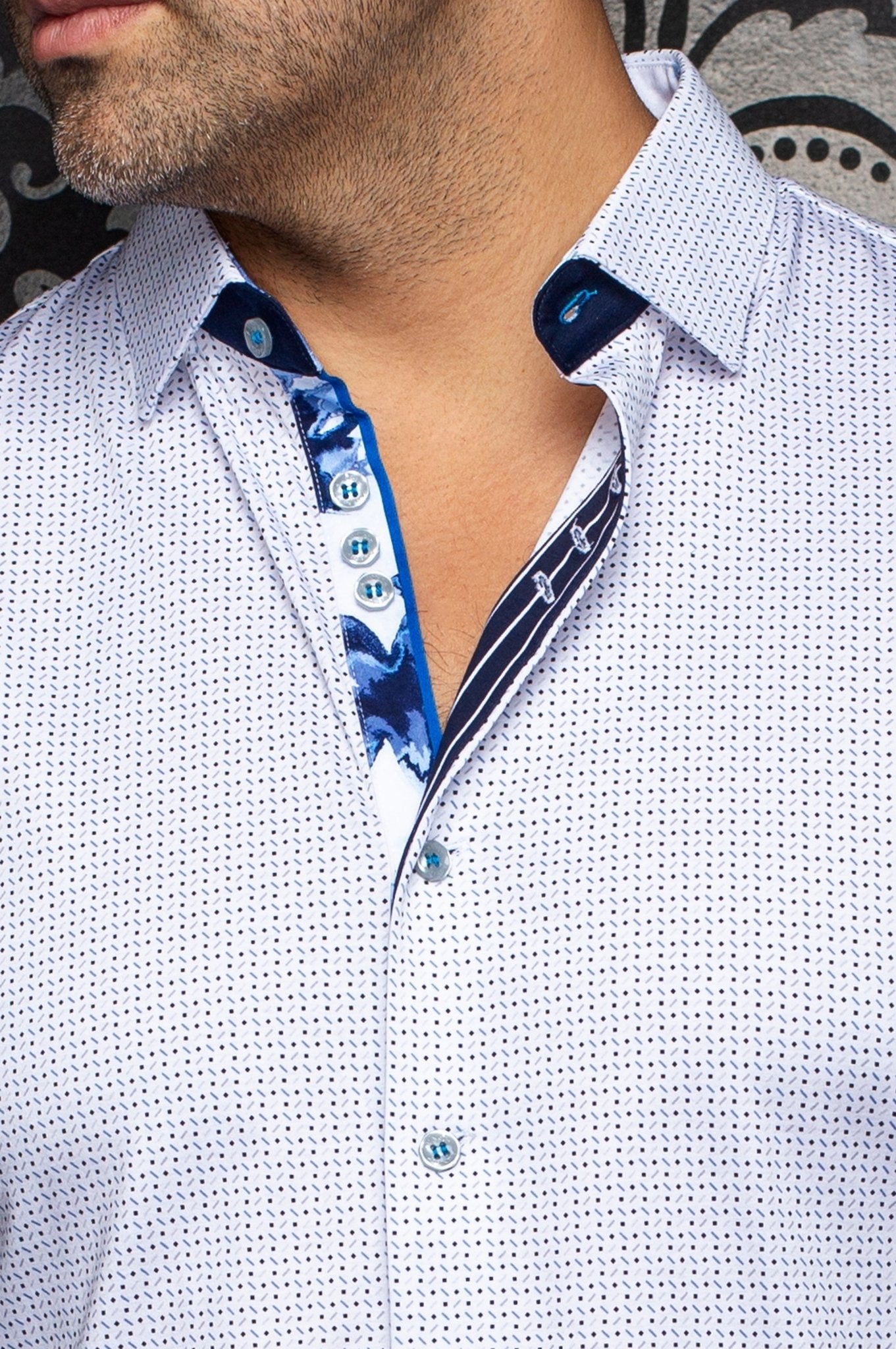 CHEMISE | STONEHILL, White - AU NOIR