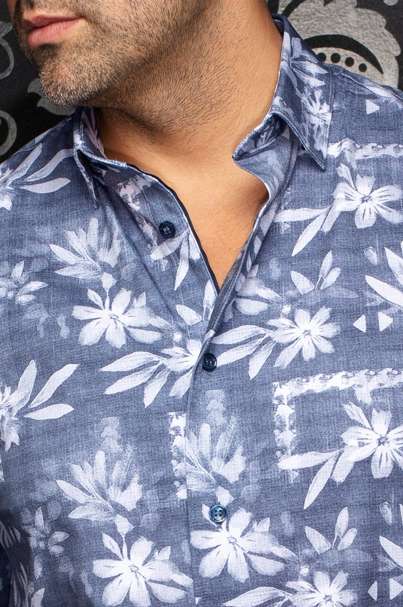 CHEMISE | TRAVIS, Denim - AU NOIR