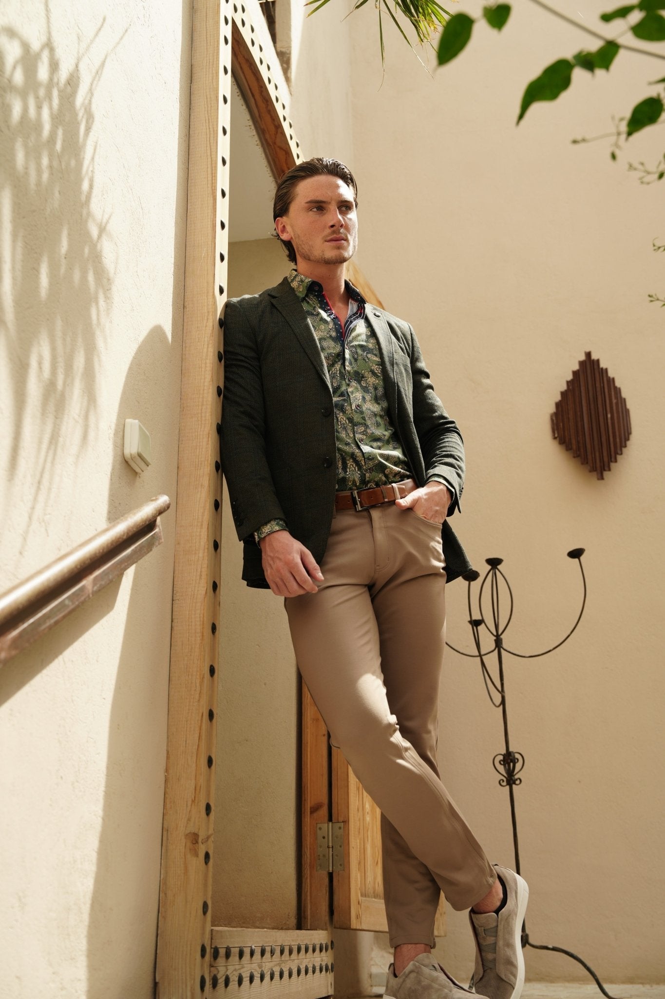 CHEMISE | VESPER, Olive - AU NOIR