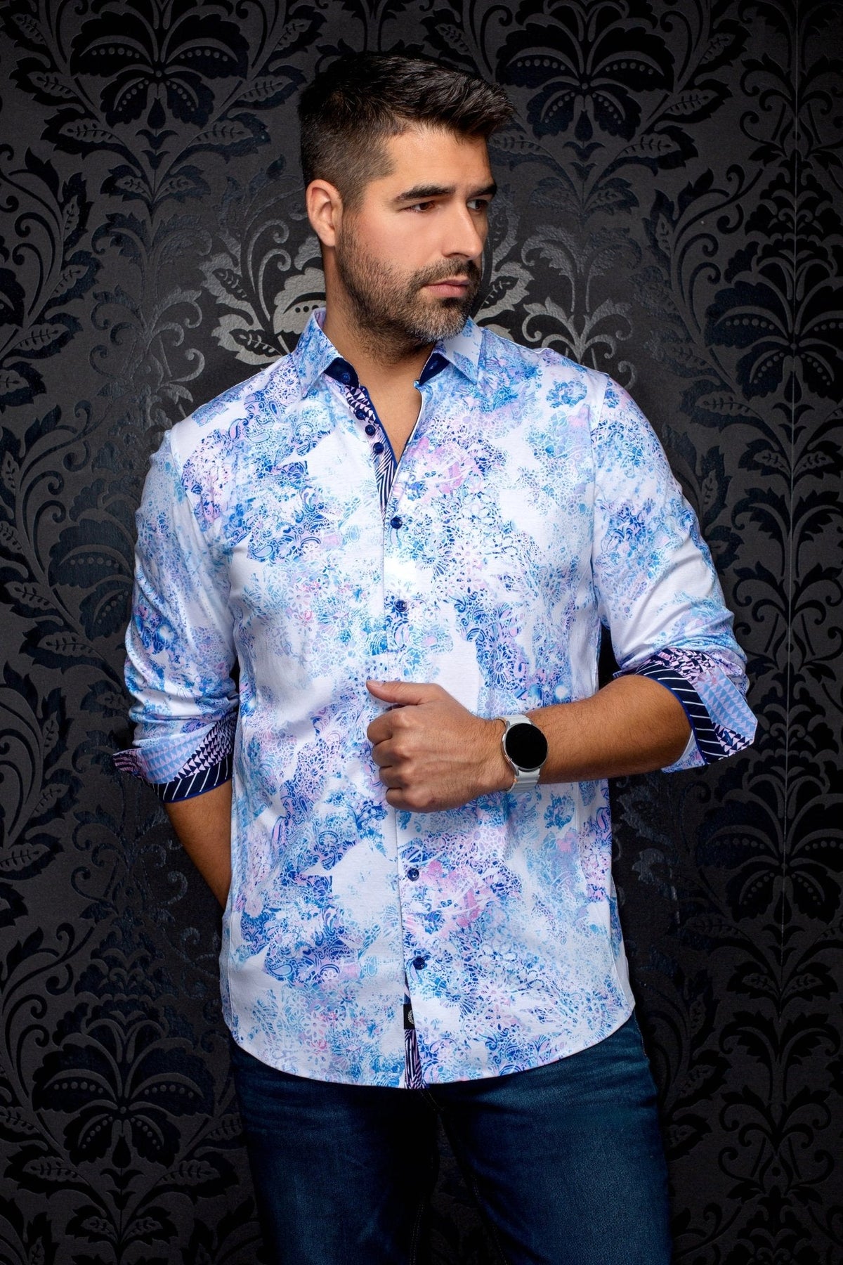 CHEMISE | WISTERIA, Pink - AU NOIR