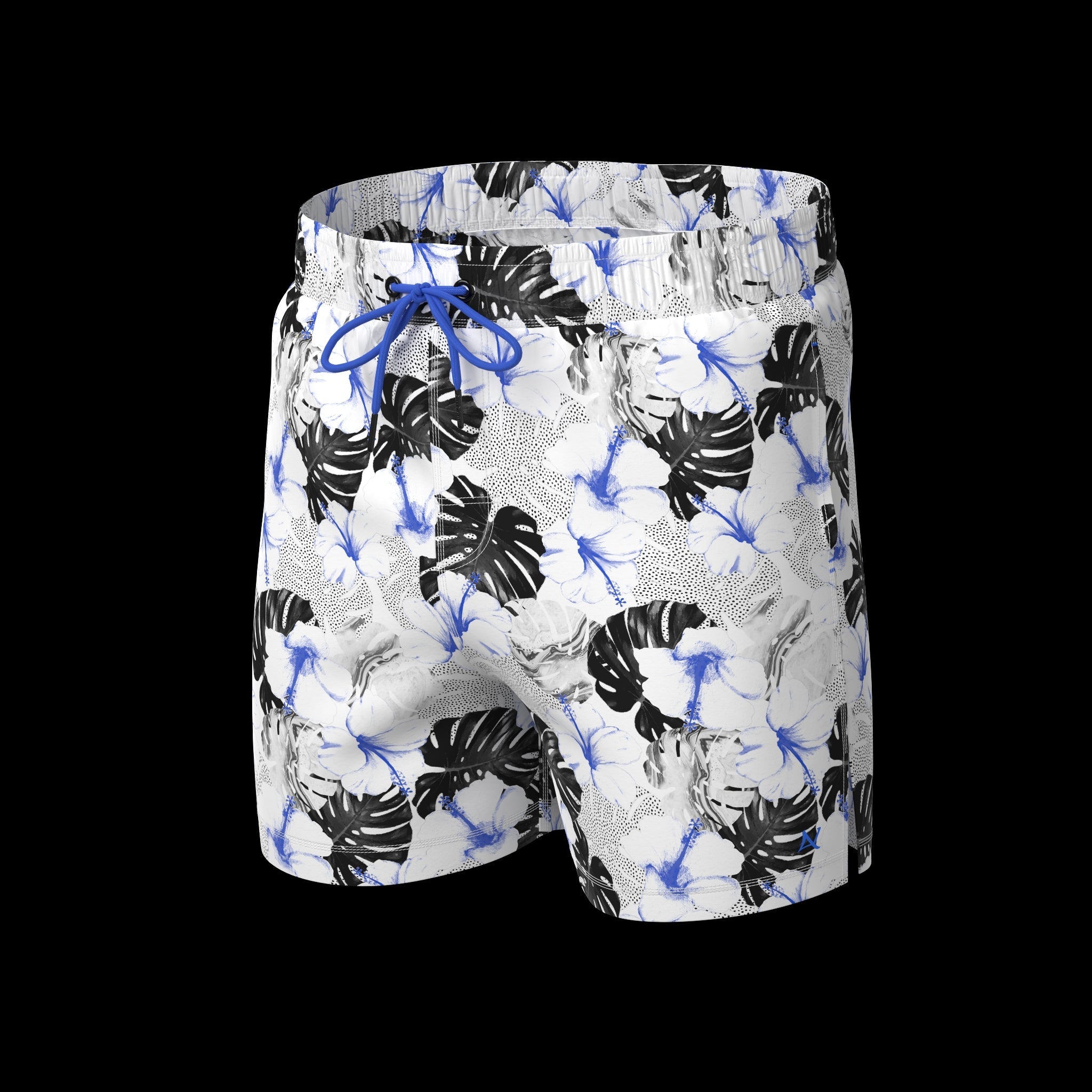 MAILLOT DE BAIN | DEPATIE, White Blue - AU NOIR