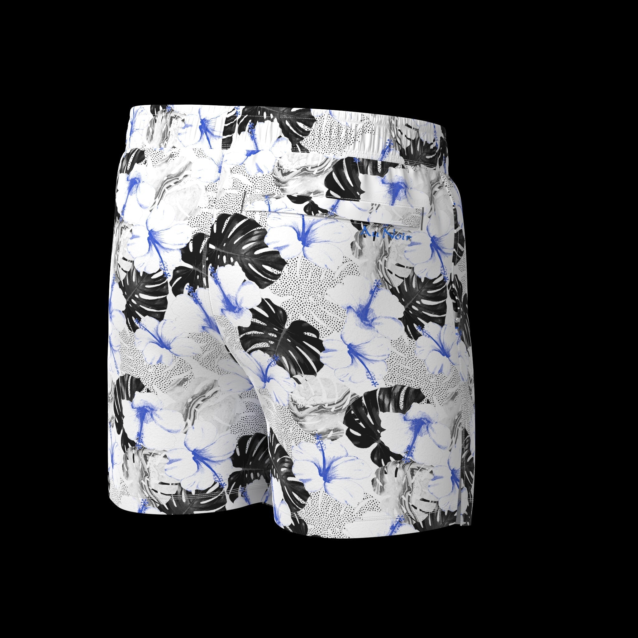MAILLOT DE BAIN | DEPATIE, White Blue - AU NOIR