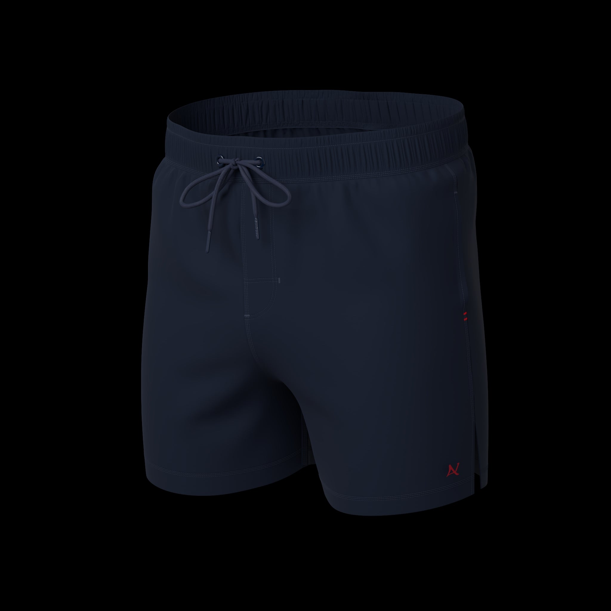 MAILLOT DE BAIN | SOLIDA, Navy - AU NOIR