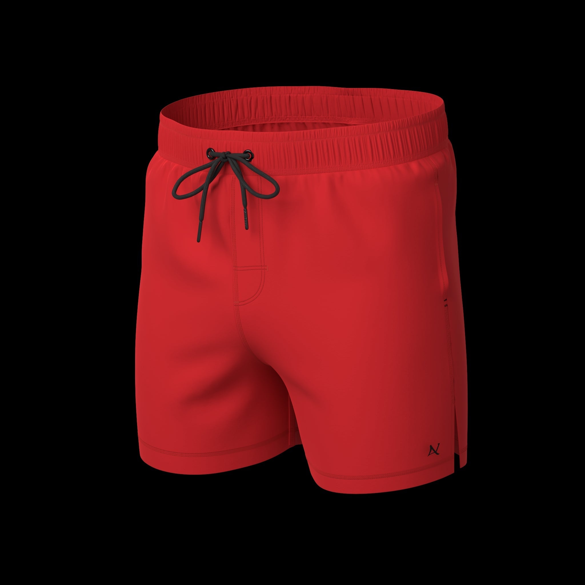 MAILLOT DE BAIN | SOLIDA, Red - AU NOIR