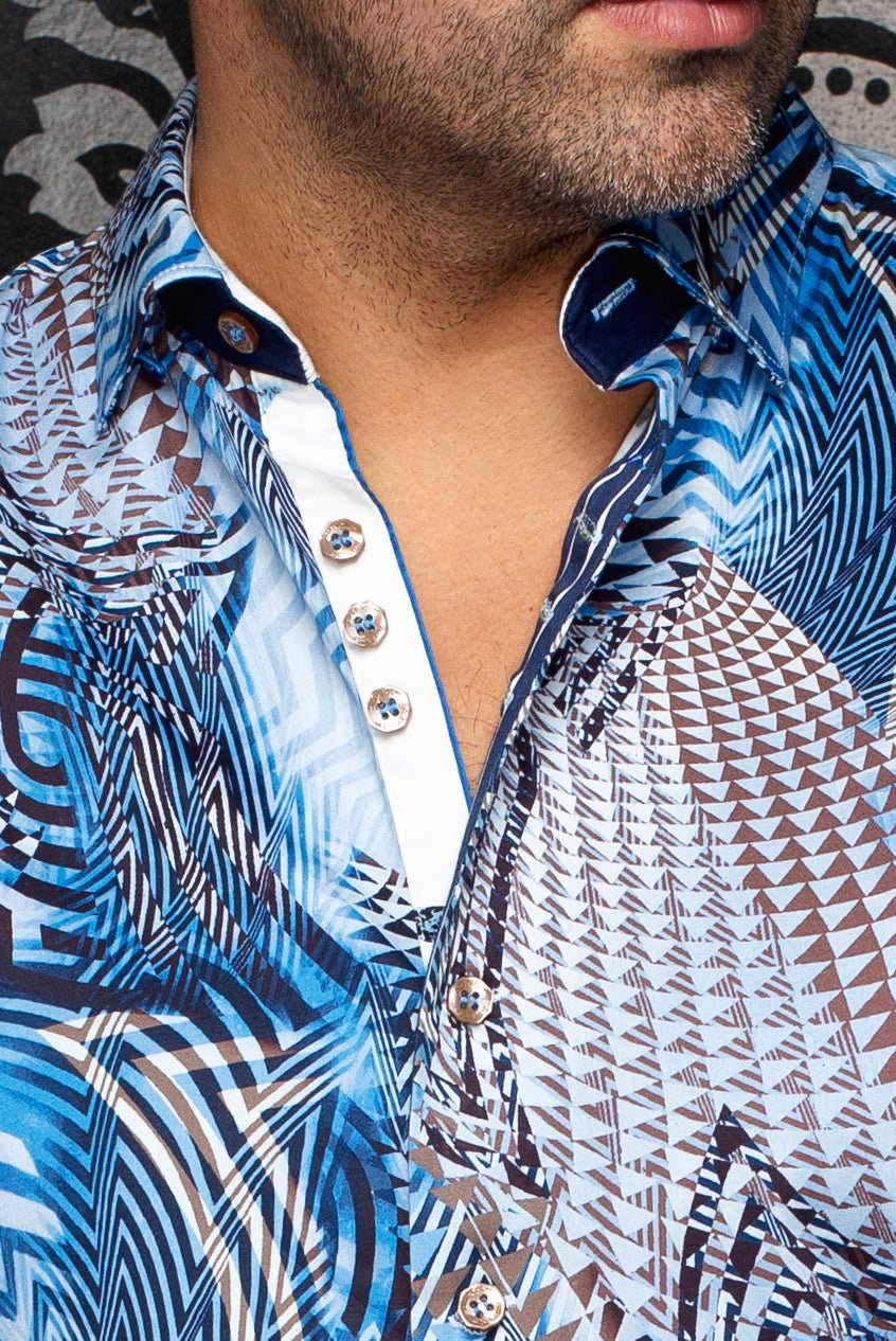 Manches Courtes | BADESI, Light Blue - AU NOIR