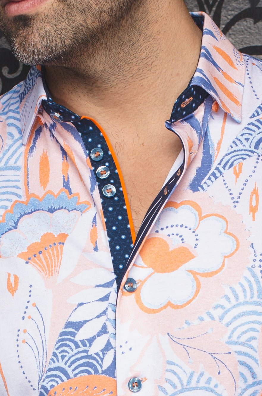 MANCHES COURTES EXTENSIBLE | KYLE, Orange - AU NOIR