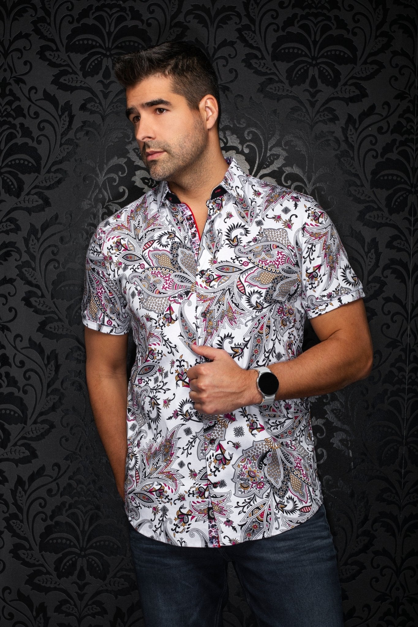 MANCHES COURTES EXTENSIBLE | MATALA, White Multi - AU NOIR