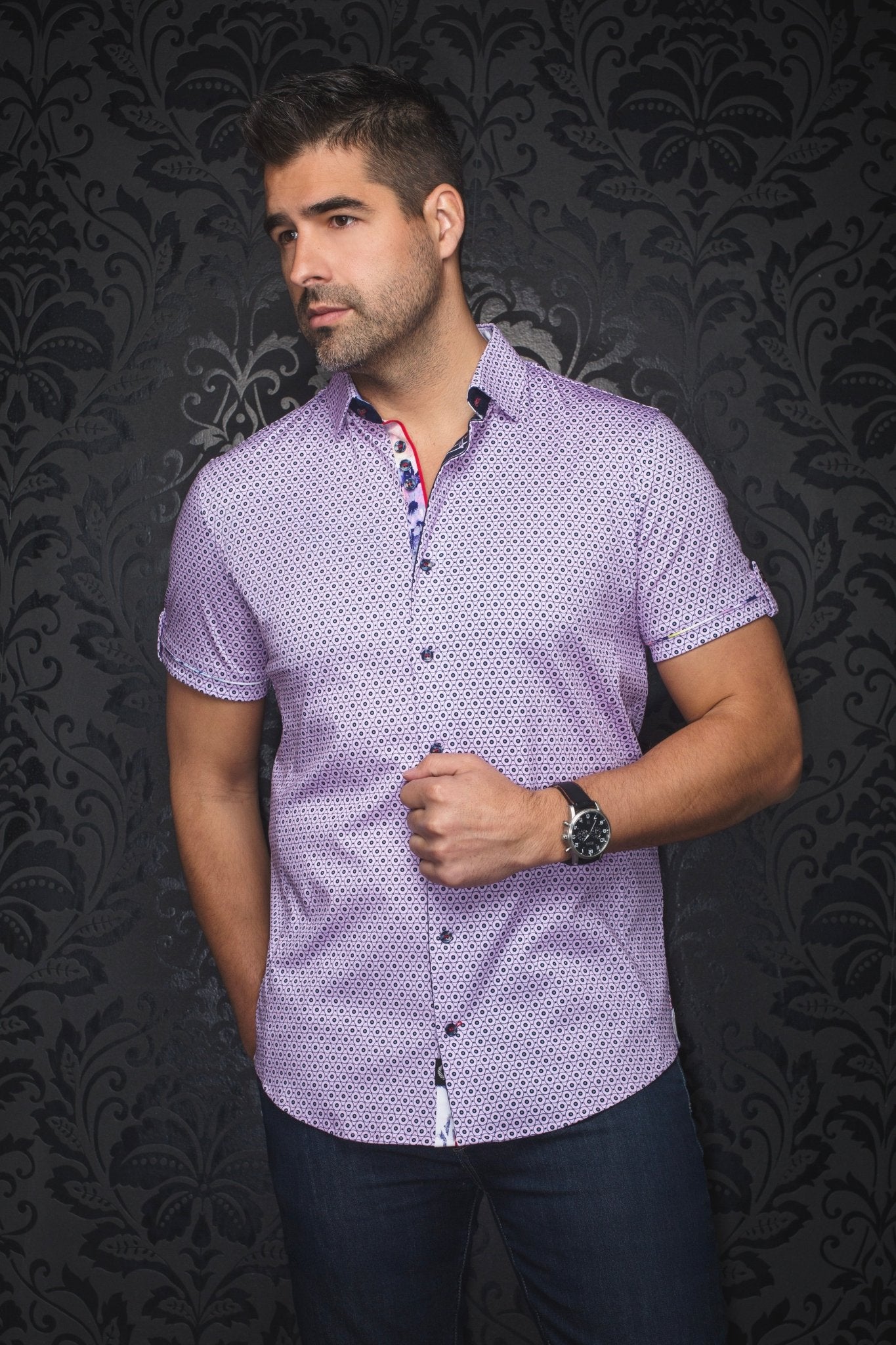 MANCHES COURTES EXTENSIBLE | OSLIN, Pink - AU NOIR