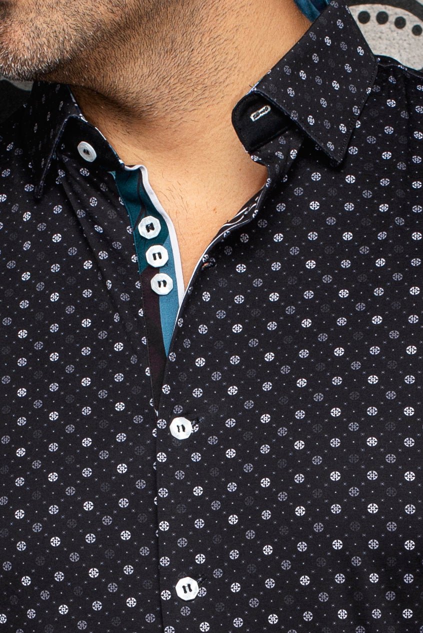 MANCHES COURTES EXTENSIBLE | PATMOS, Black - AU NOIR