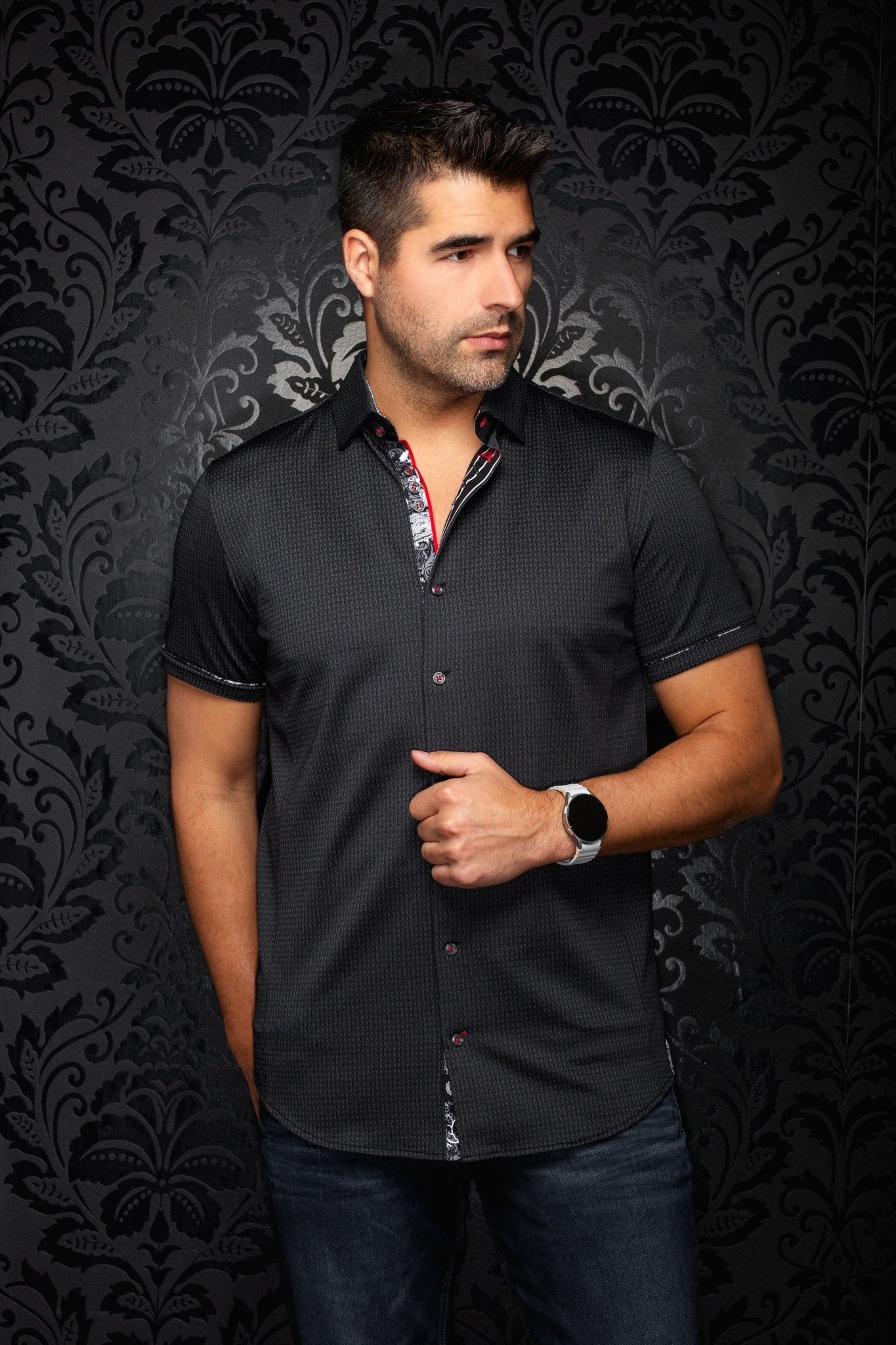 MANCHES COURTES EXTENSIBLE | SONORAN, Black - AU NOIR