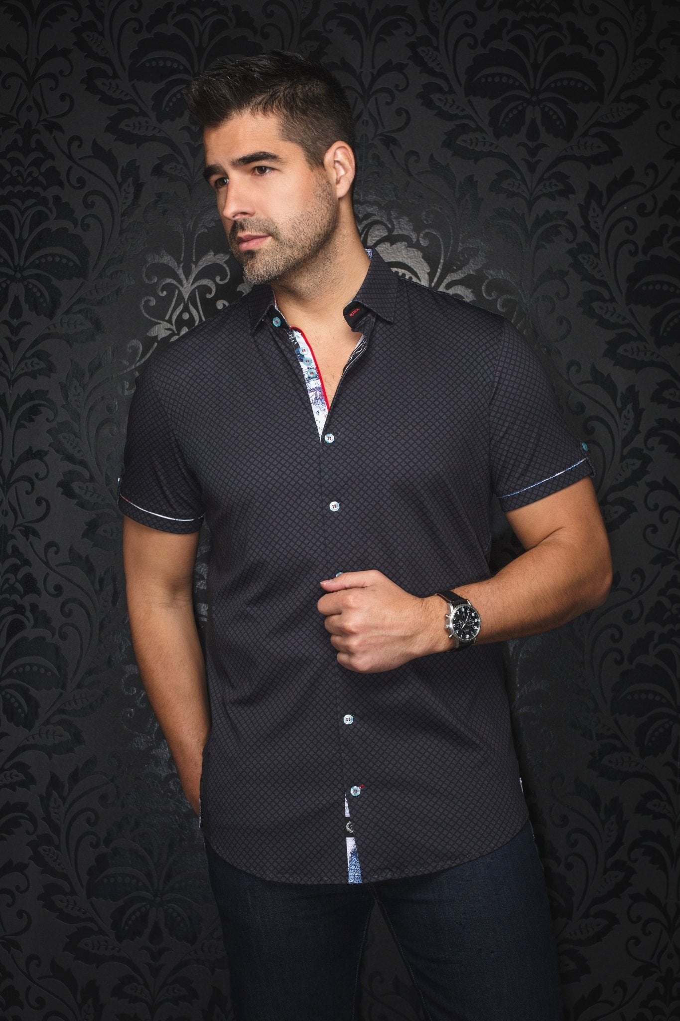 MANCHES COURTES EXTENSIBLE | TERRANO, Black - AU NOIR