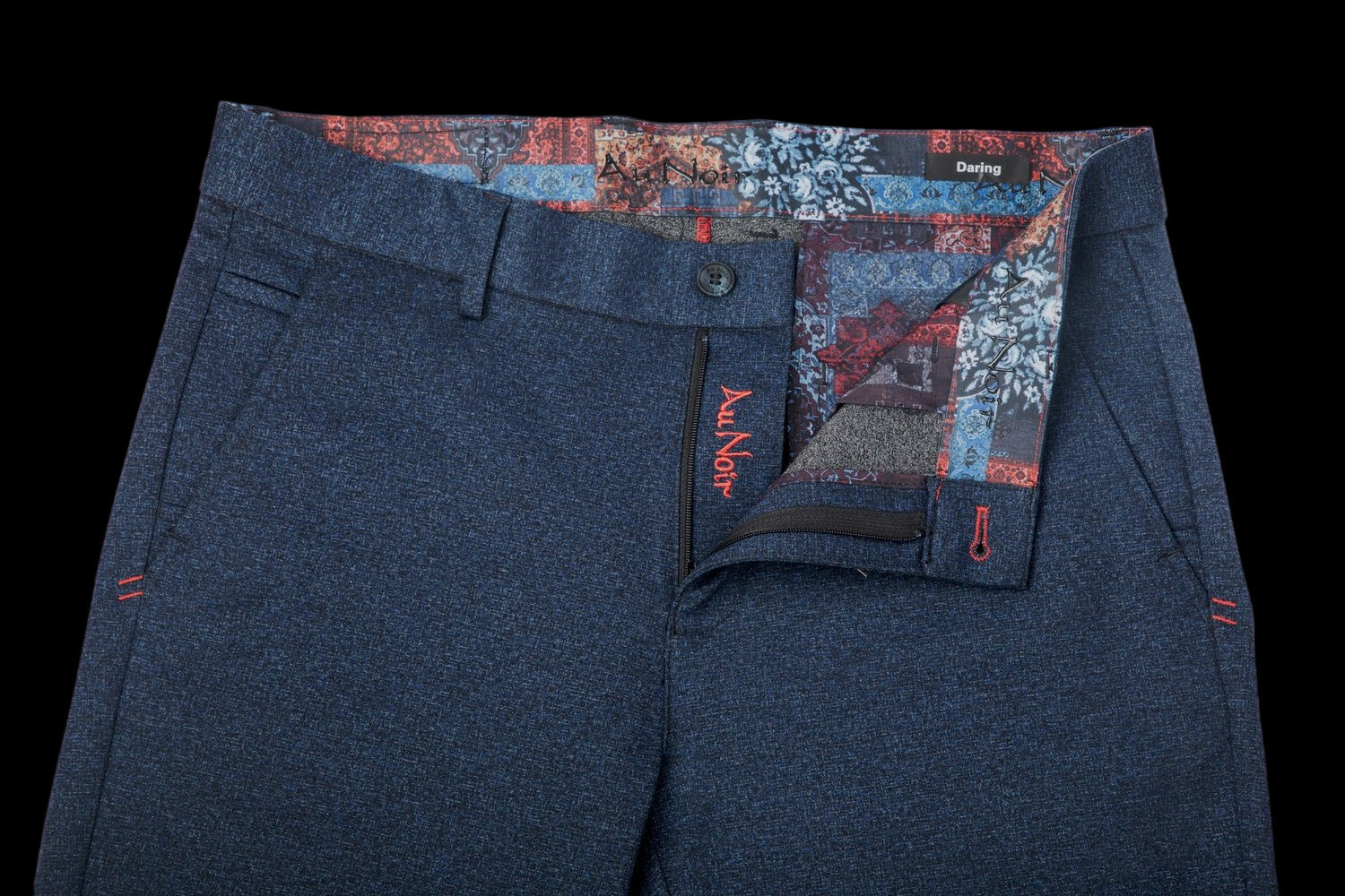 PANTALON | BERETTA - BALE, Navy - AU NOIR