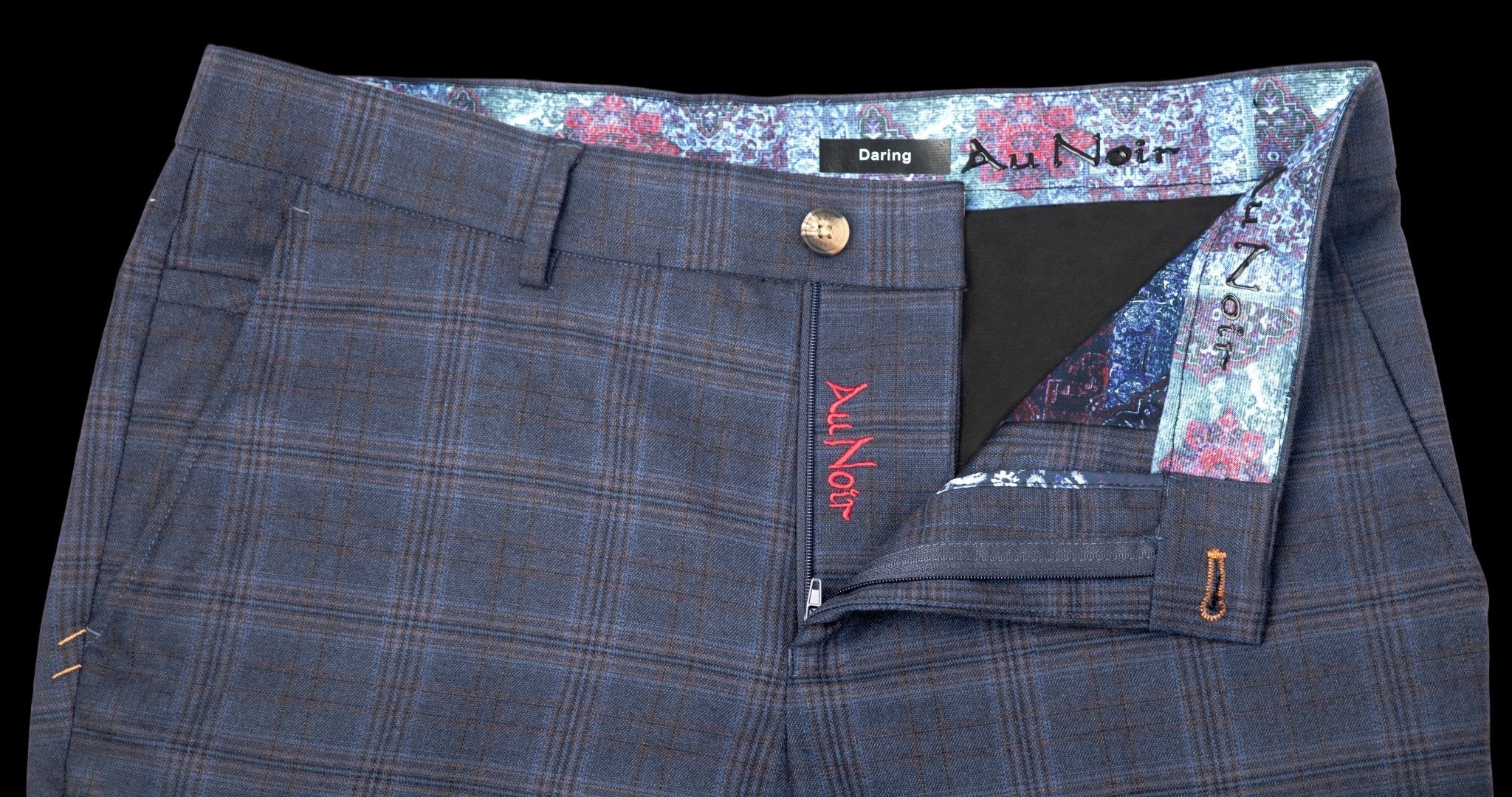 PANTALON | BERETTA - FARRELL, Navy - AU NOIR