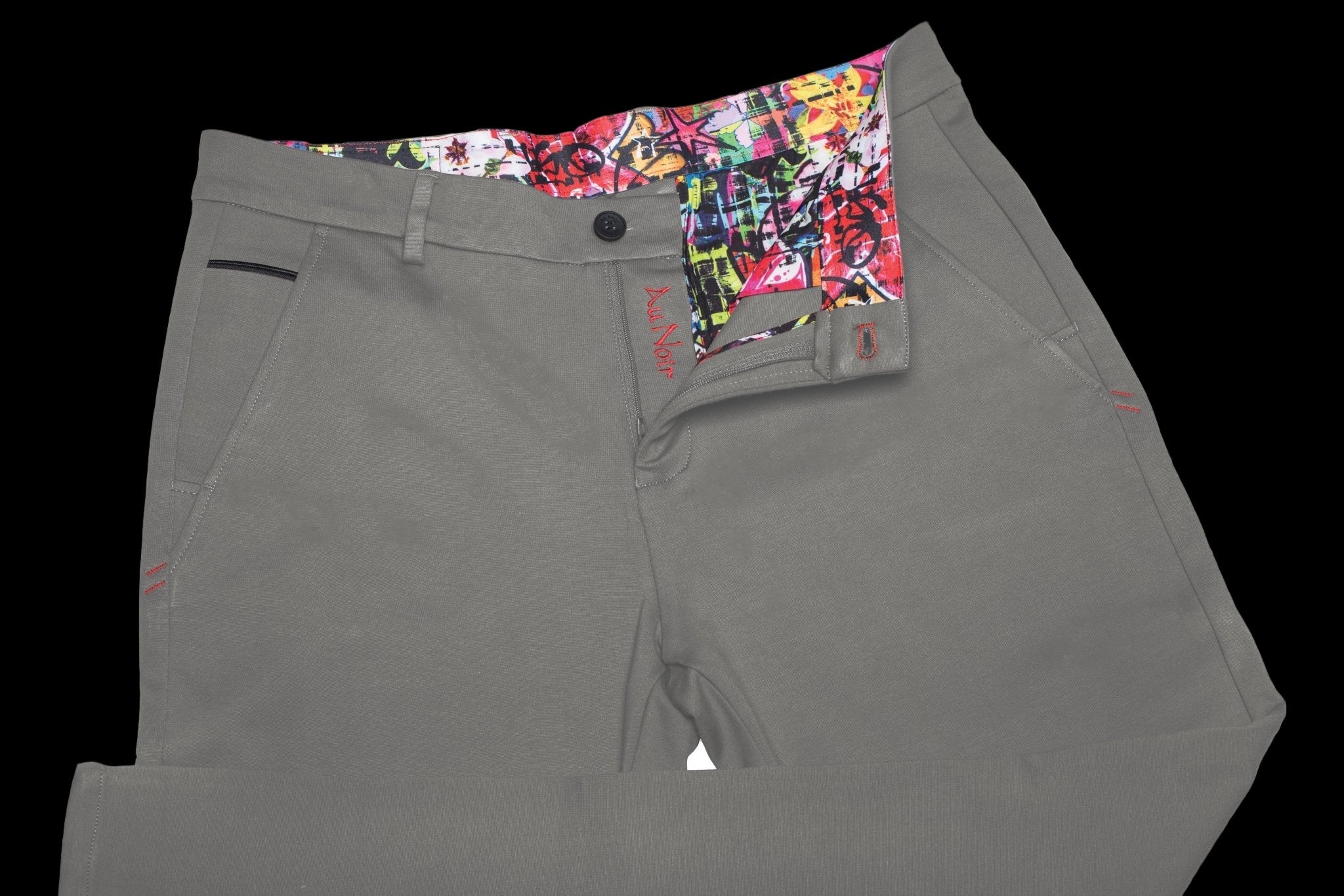 PANTALON | BERETTA, grey - AU NOIR