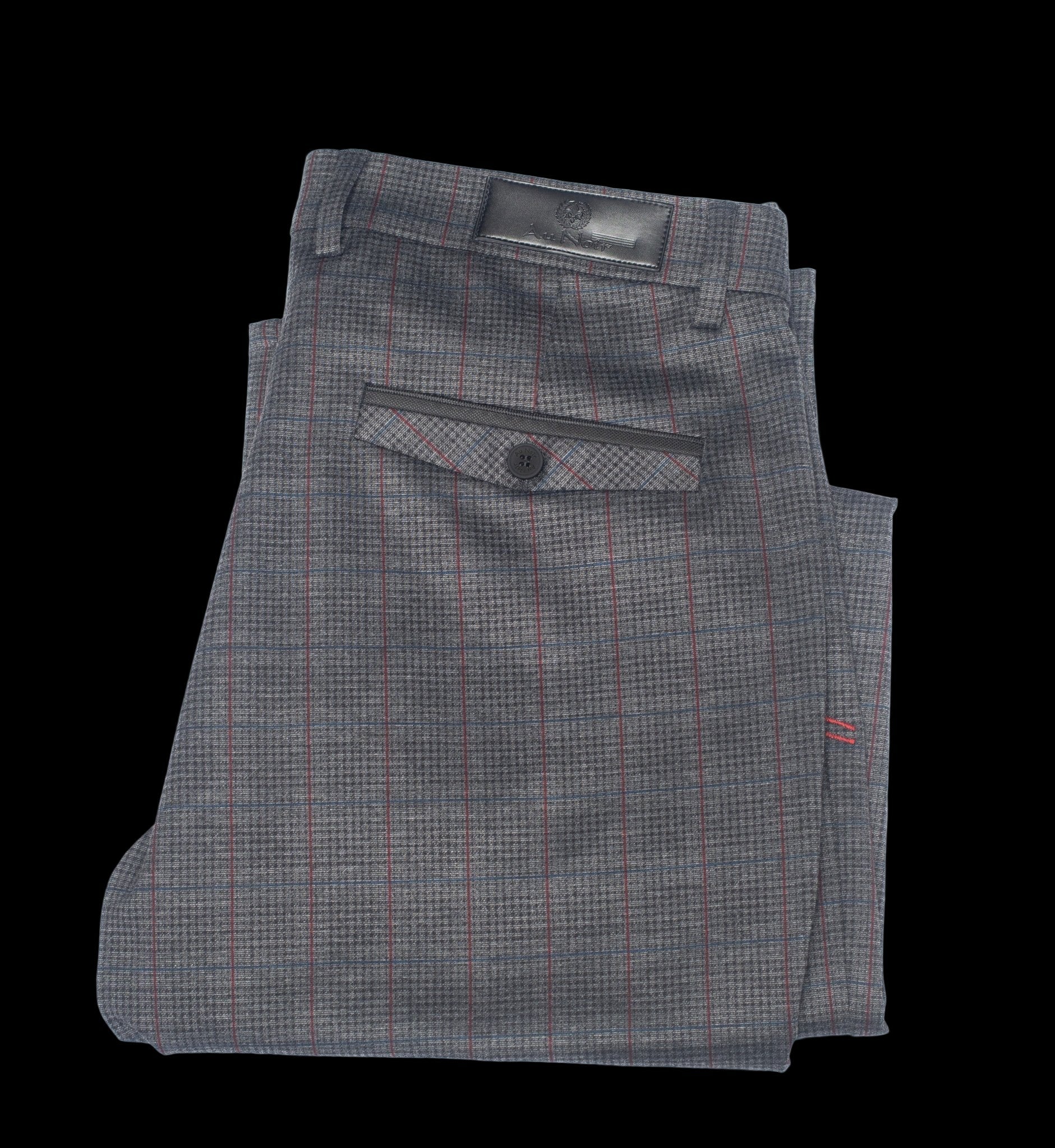 PANTALON | BERETTA-TAYLOR, Dark Grey Multi - AU NOIR