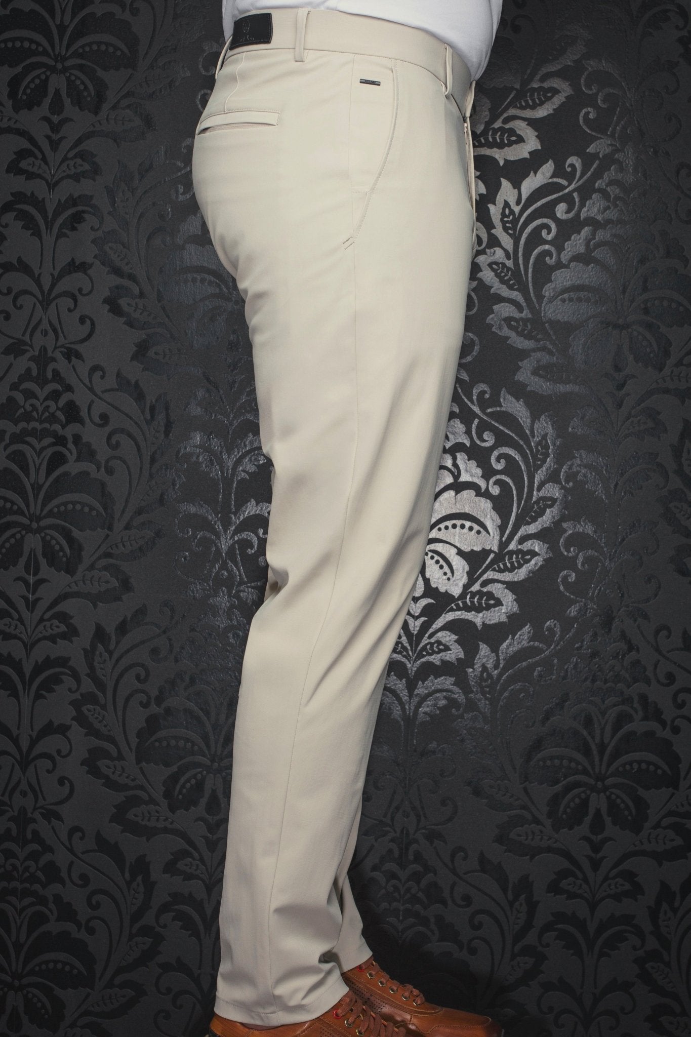 PANTALON | CARRERA-LIMAO, beige - AU NOIR