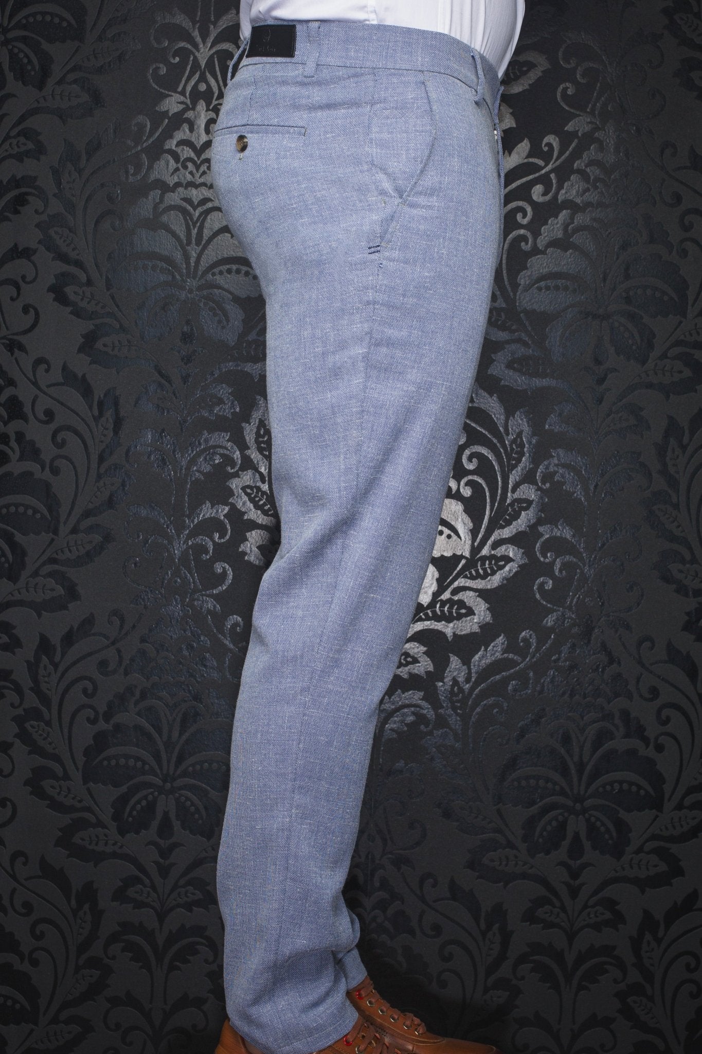 PANTALON | CASSEL - WESSON, Navy - AU NOIR