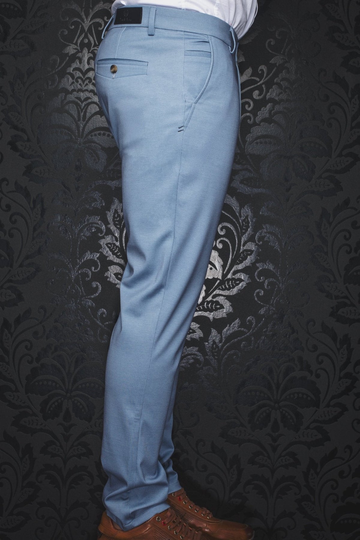 PANTALON | GLOVER - BERETTA, Light Blue - AU NOIR