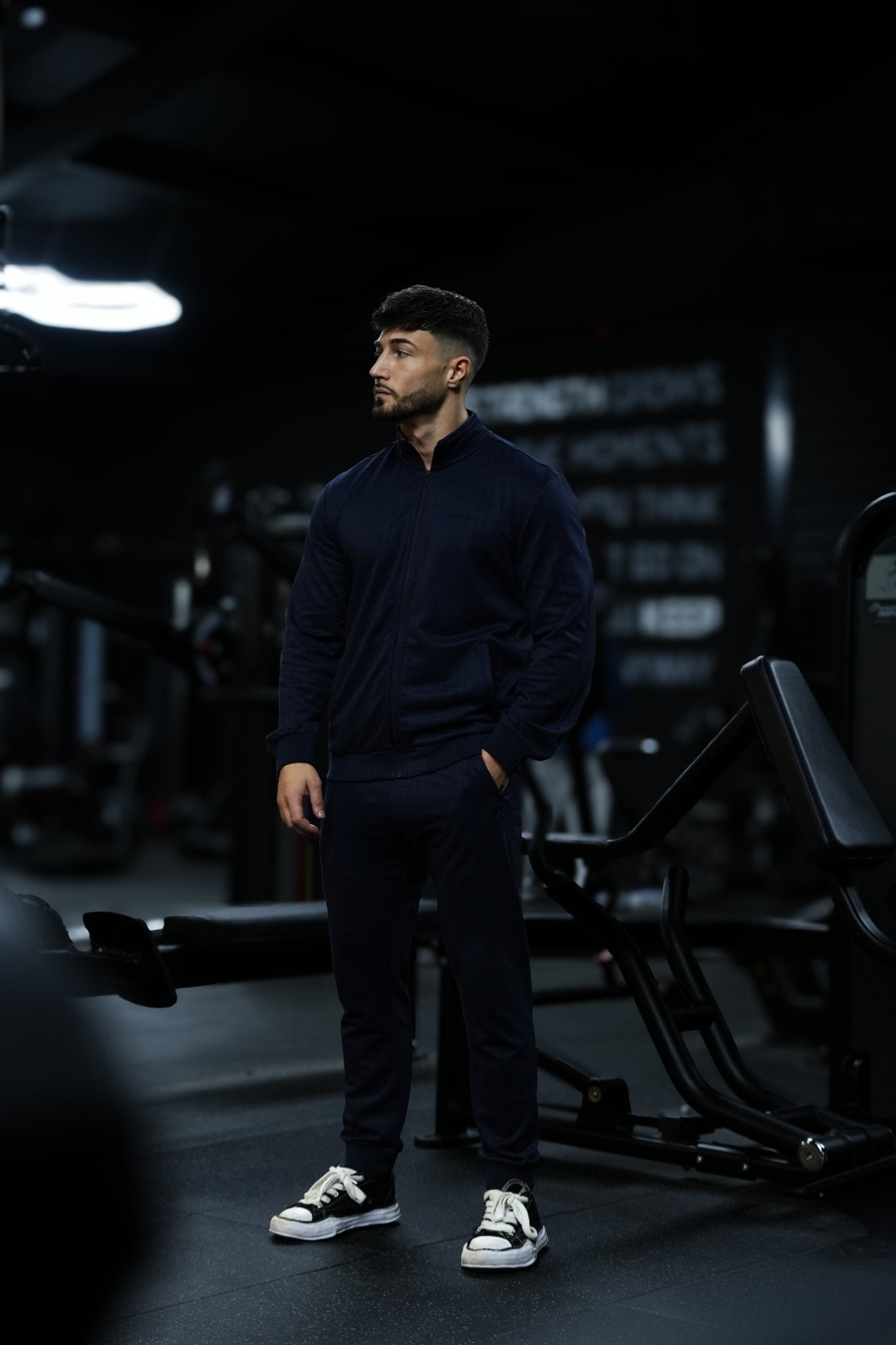 PANTALON SPORT | CARVER, Navy - AU NOIR