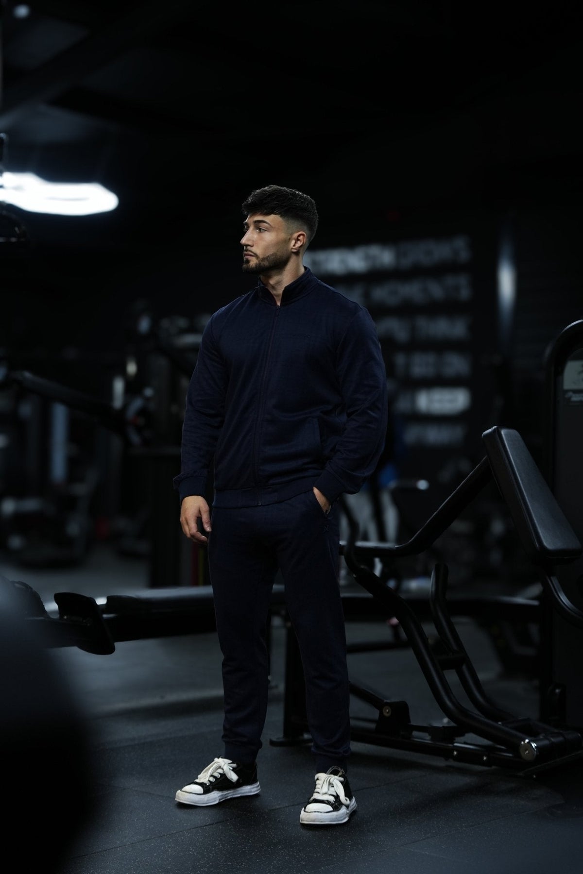 PANTALON SPORT | CARVER, Navy - AU NOIR