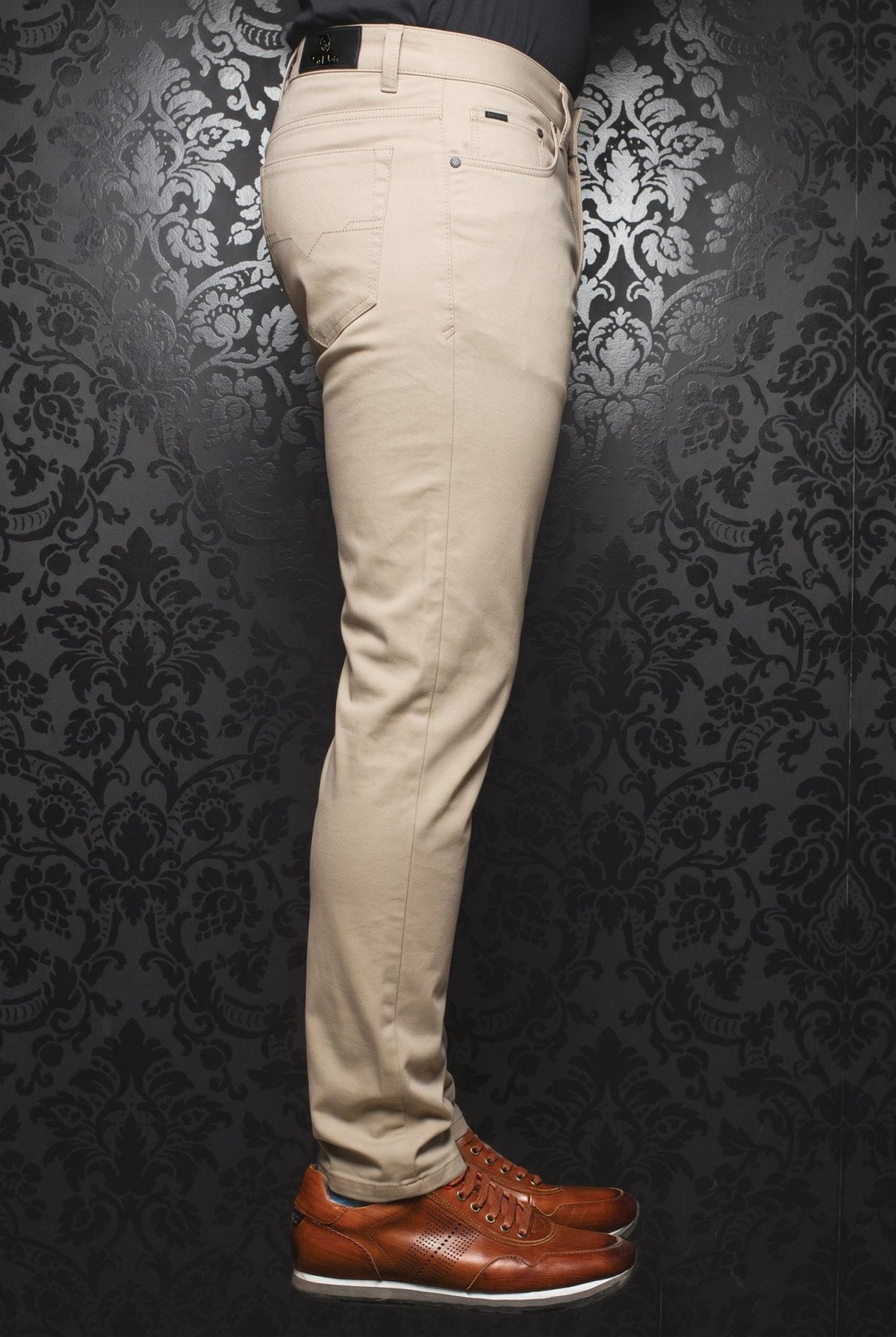 PANTALON | Winchester, Beige - AU NOIR