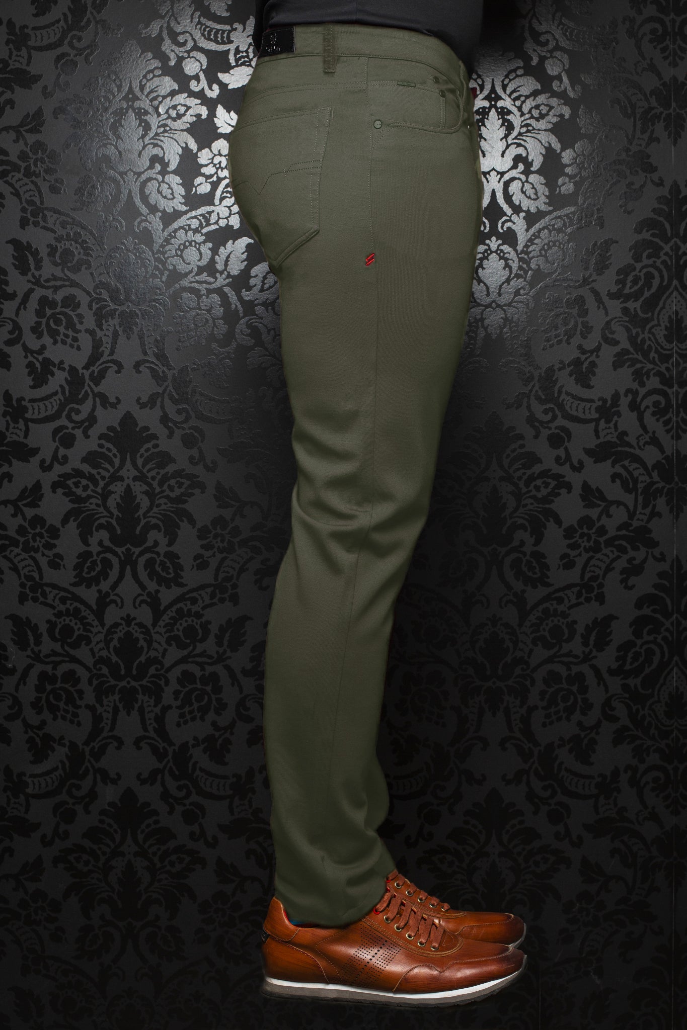 PANTALON | Winchester, Dark Olive - AU NOIR