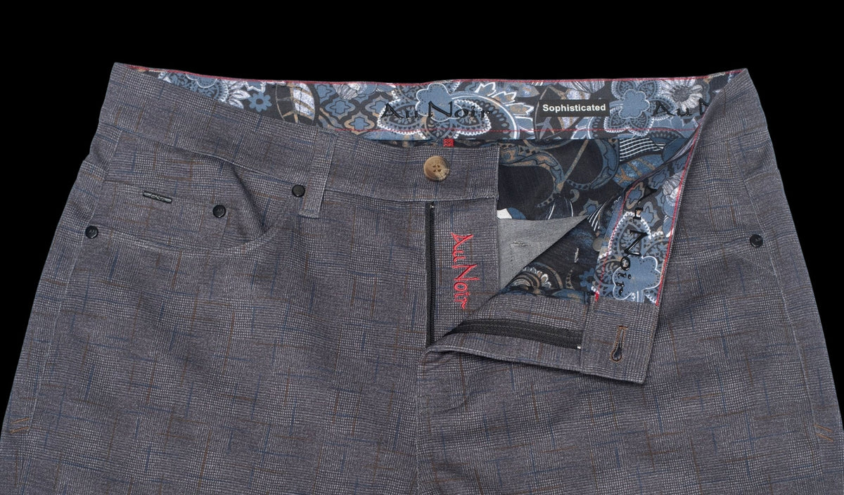 PANTALON | WINCHESTER-SIDNEY, Dark Grey - AU NOIR