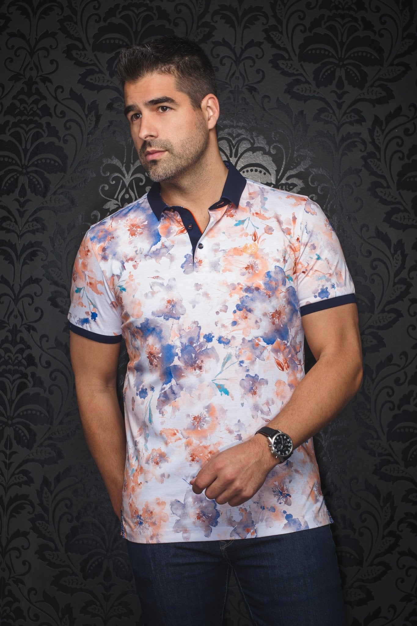 POLO | ANZIO, Orange - AU NOIR