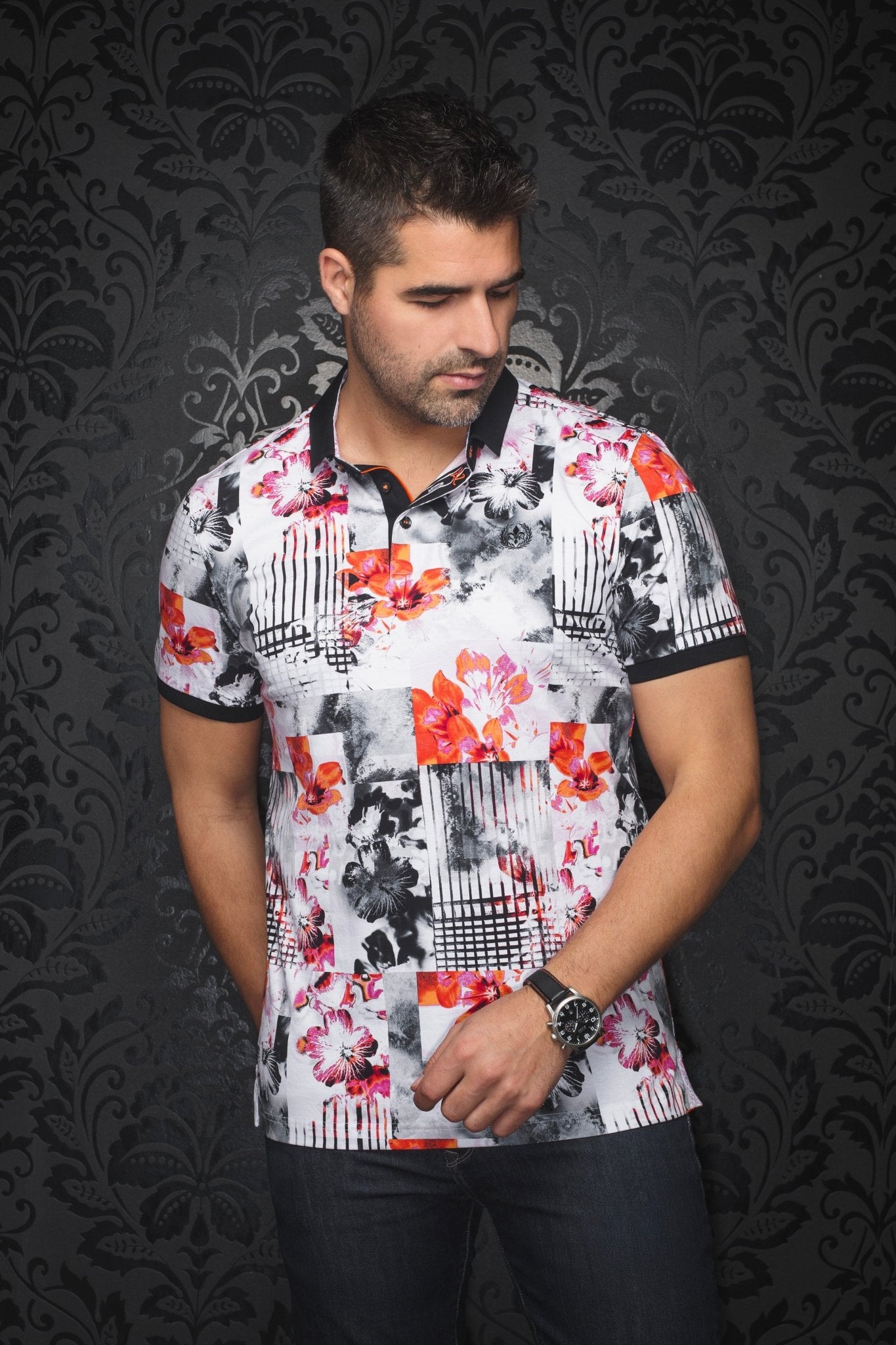 POLO | BRANDT, Orange Pink - AU NOIR