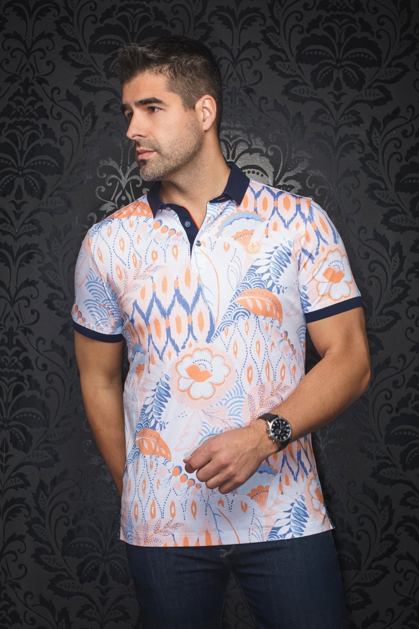 POLO | BRIXLEY, Orange - AU NOIR