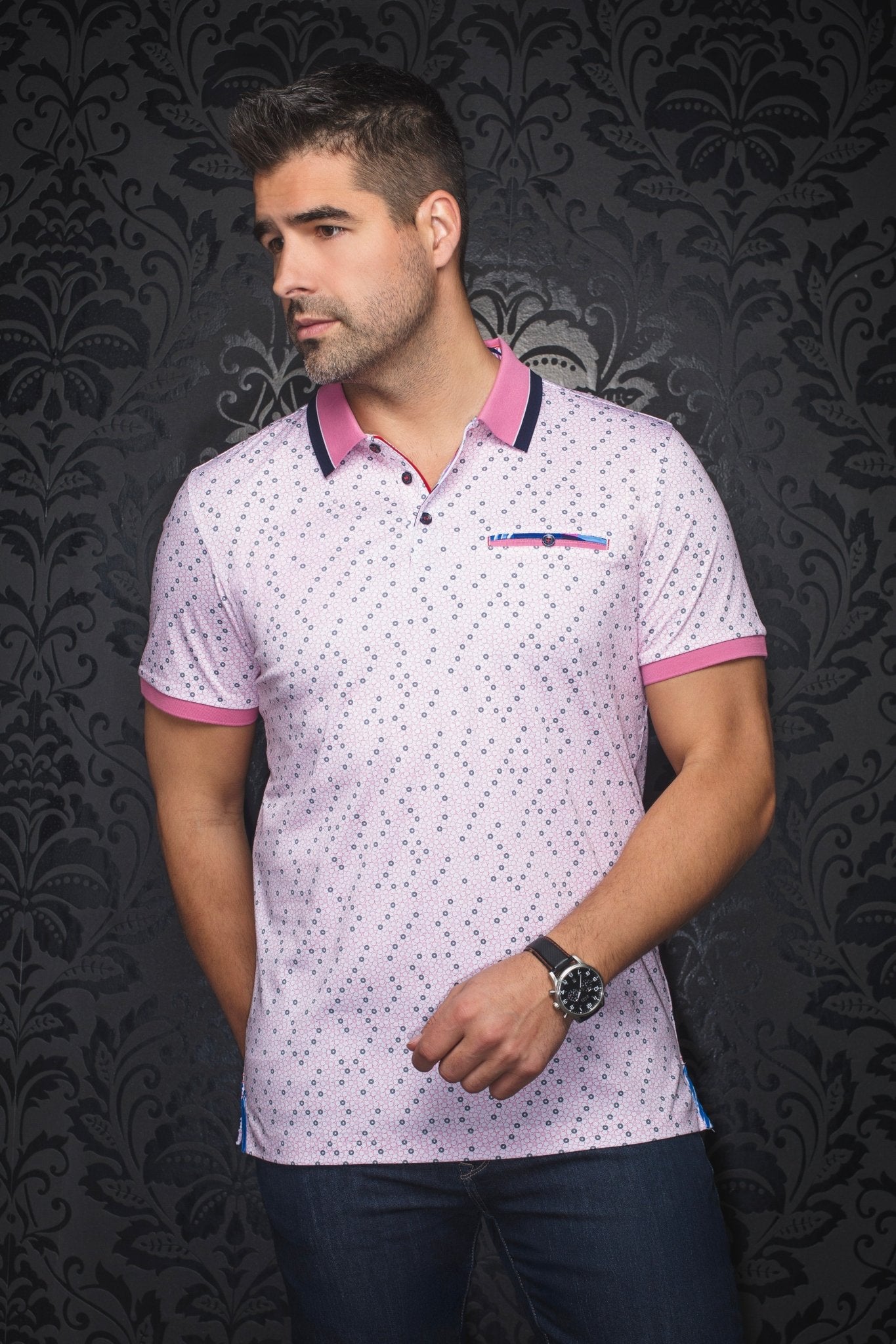 POLO | BRYLEE, Fuchsia - AU NOIR