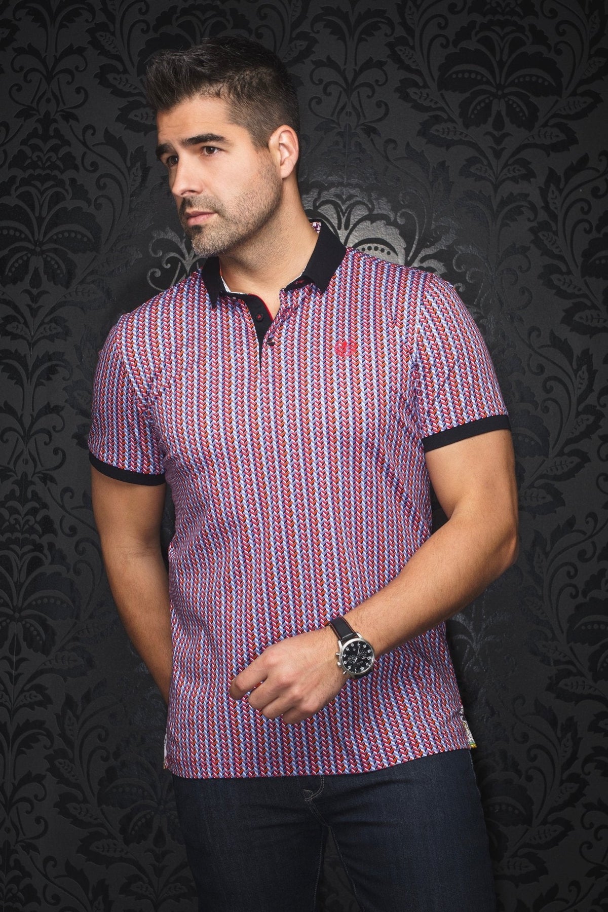 POLO | COLTER, Red - AU NOIR