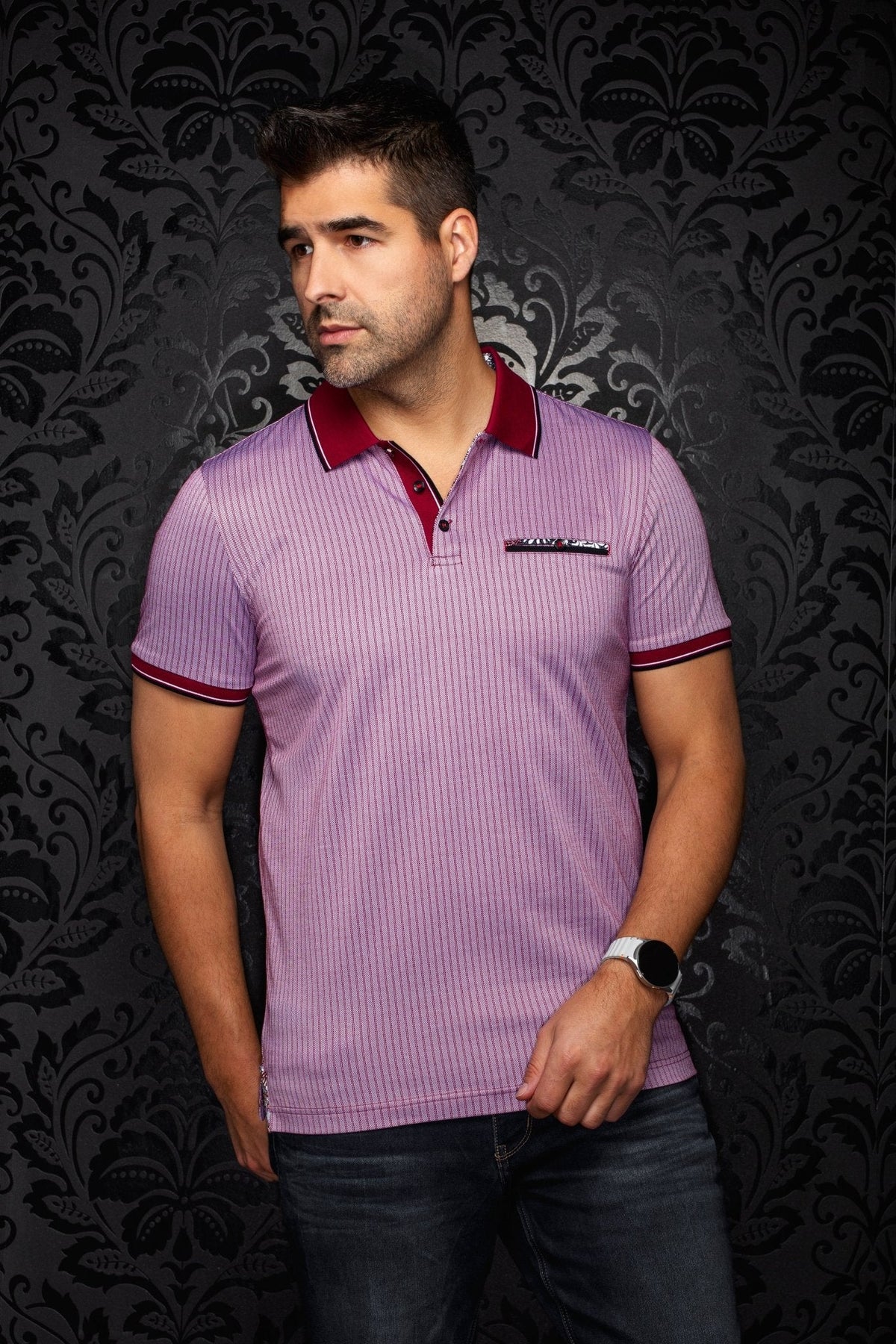 POLO | ZAGORA, Red - AU NOIR