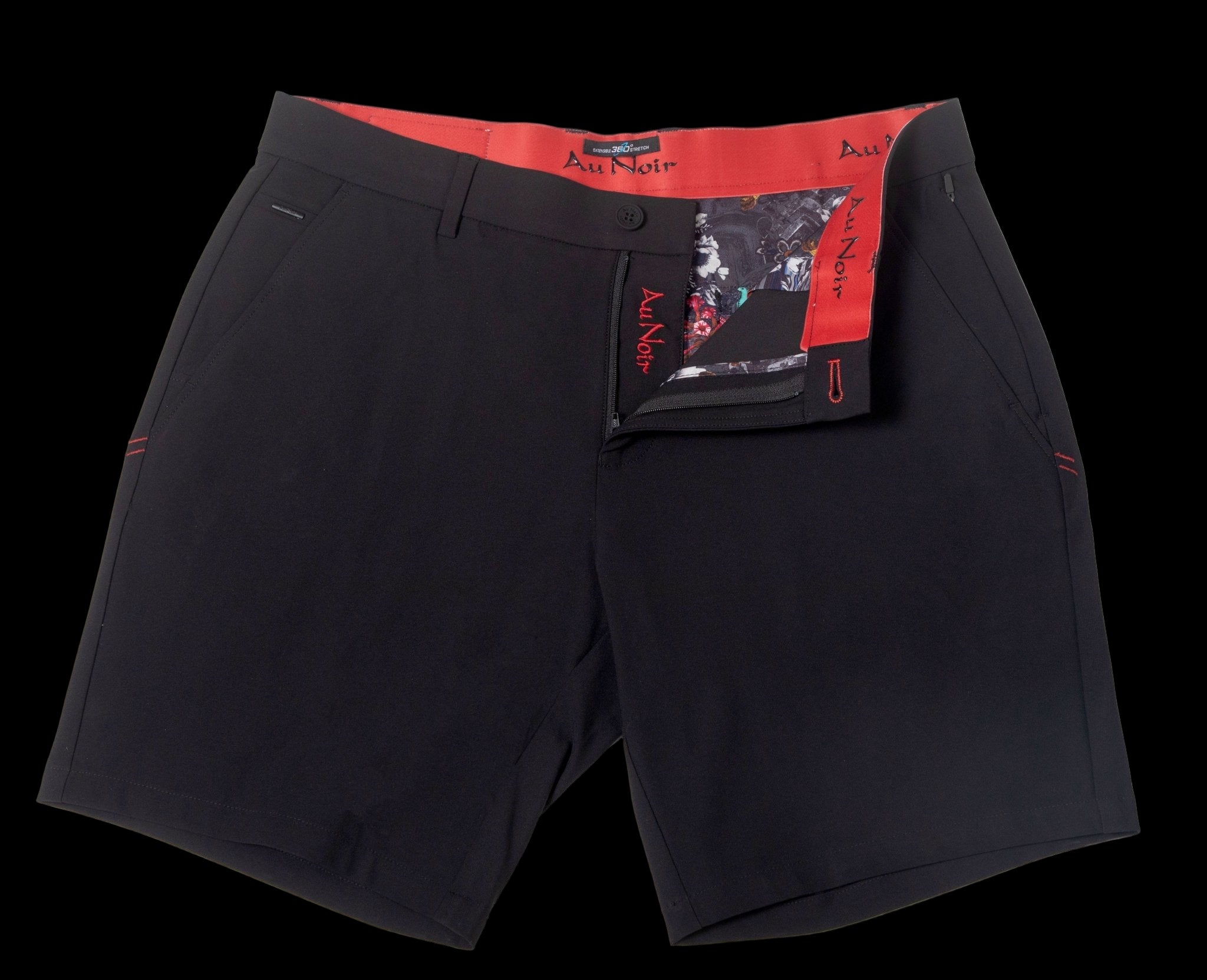 SHORTS | LIMAO - SOLARIS, Black - AU NOIR