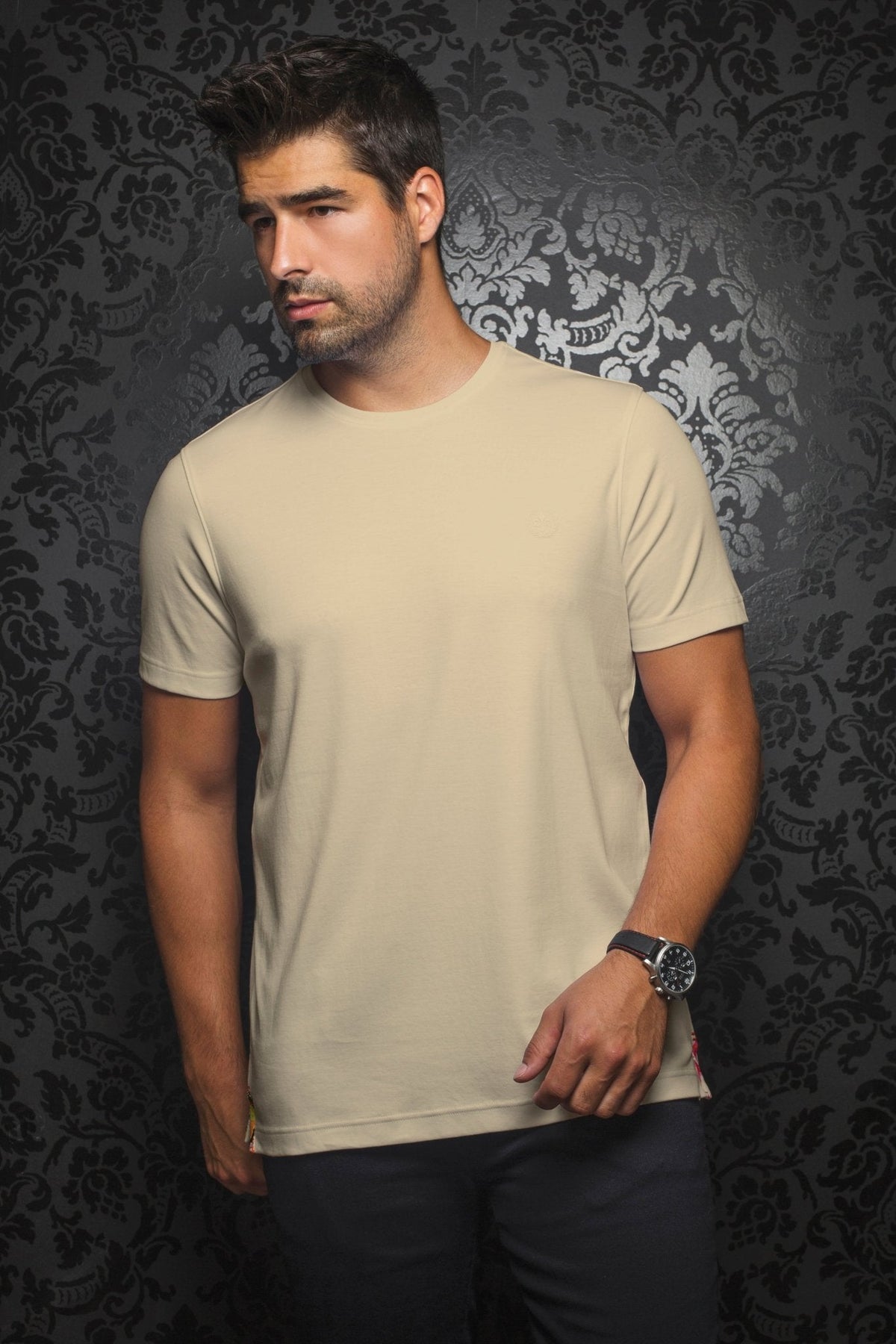 T-shirt | MICHAEL - C, Stone - AU NOIR