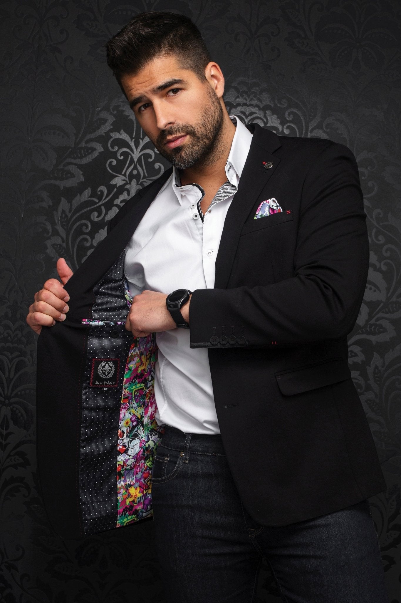 Veston | BARTOLO, Black - AU NOIR