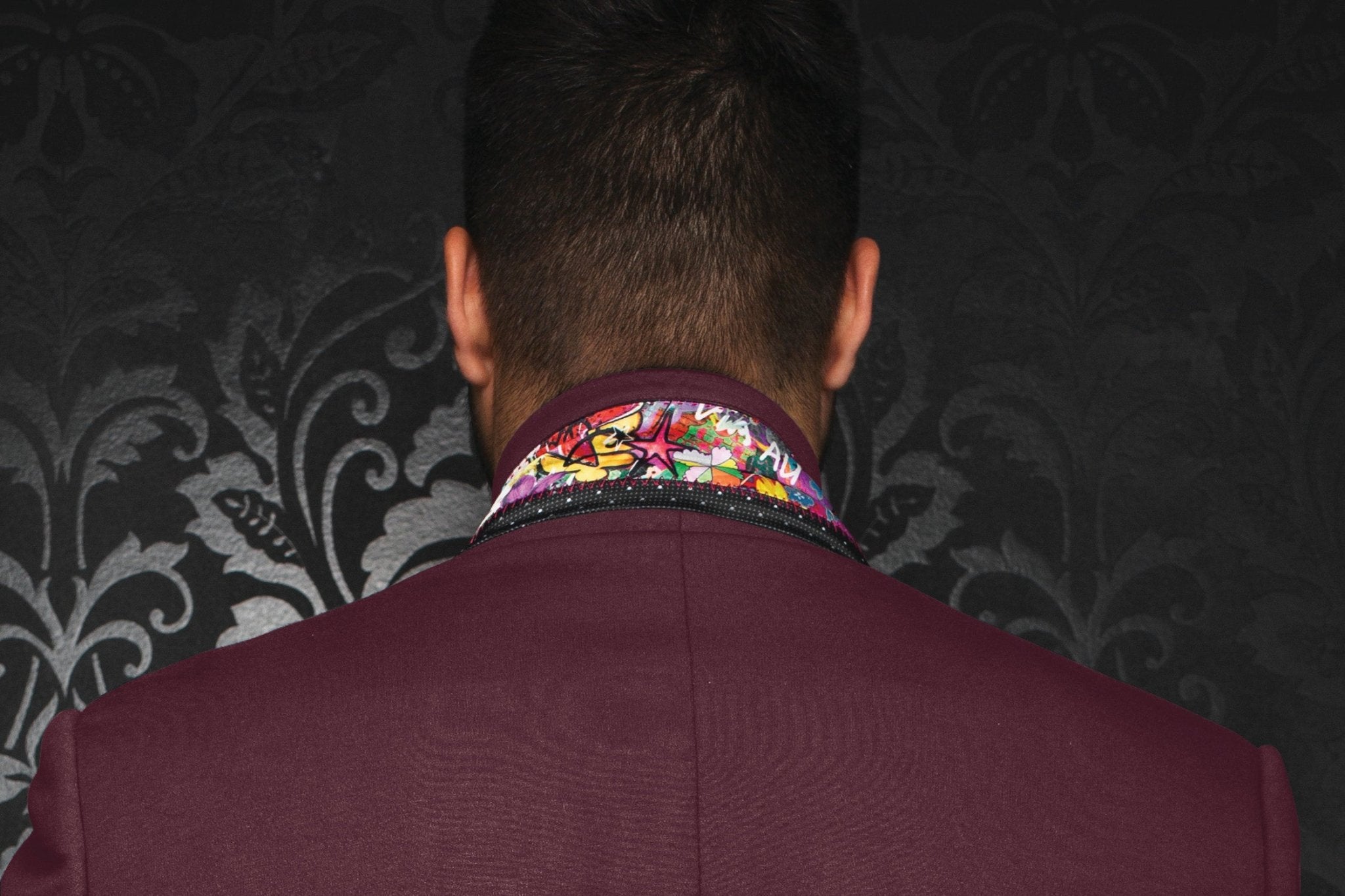 VESTON | BARTOLO, Burgundy - AU NOIR